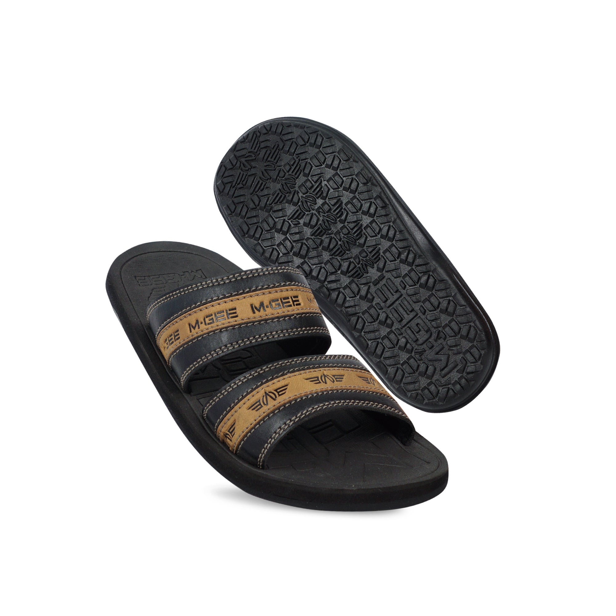 M.Gee Sandal Pria Sendal Casual Mgee Original MG-NAKULA Hitam