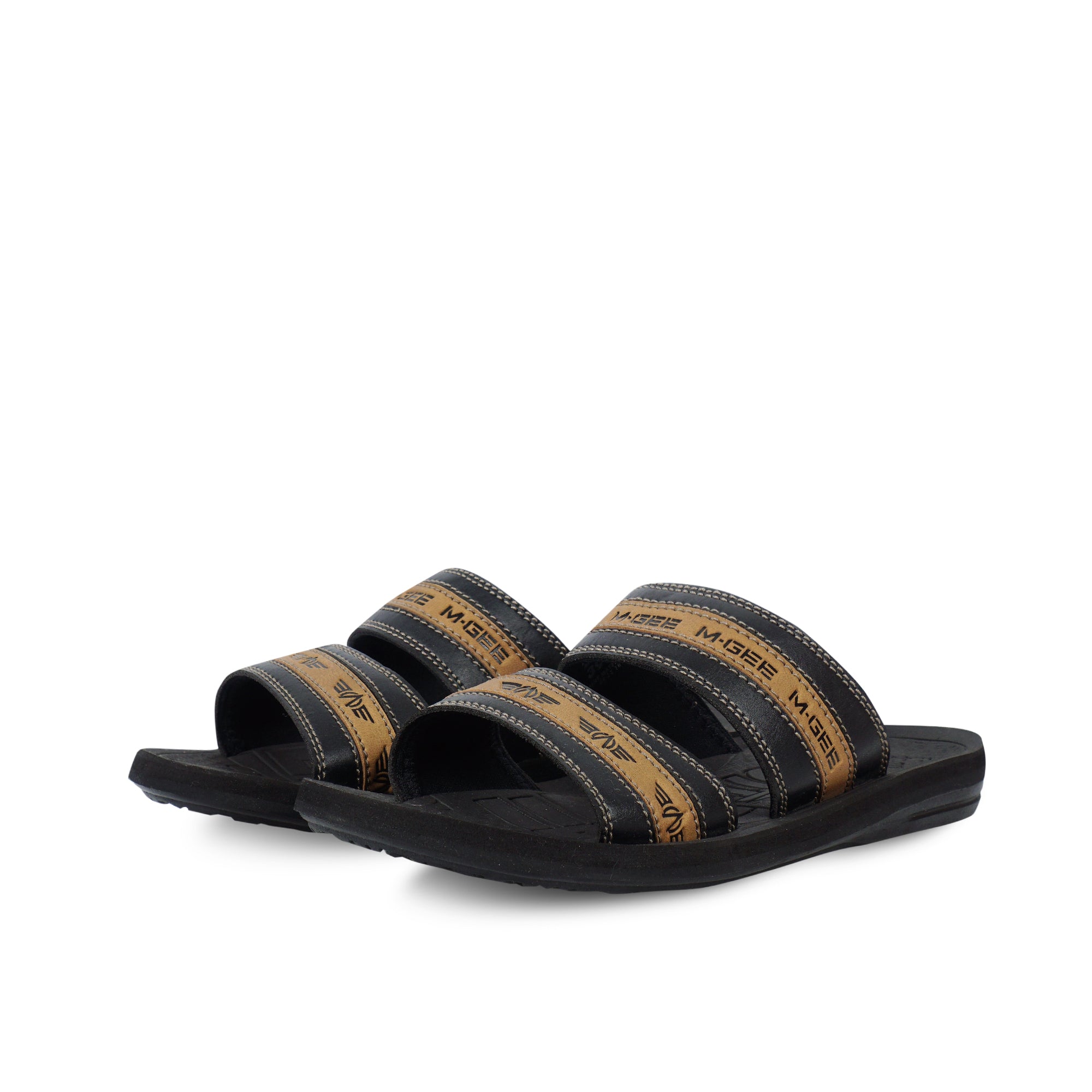 M.Gee Sandal Pria Sendal Casual Mgee Original MG-NAKULA Hitam