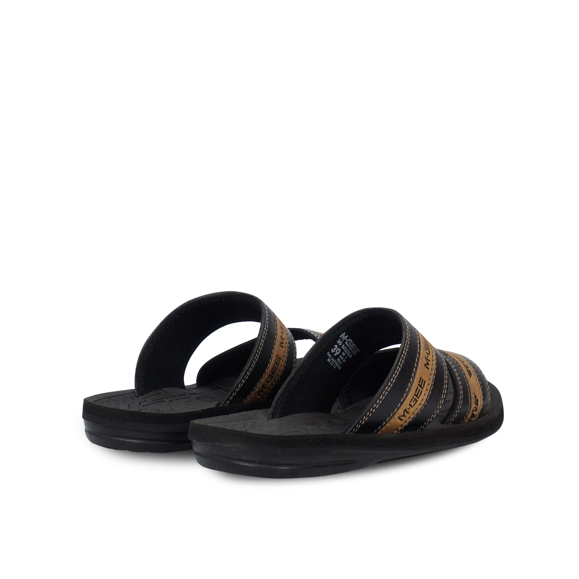 M.Gee Sandal Pria Sendal Casual Mgee Original MG-NAKULA Hitam