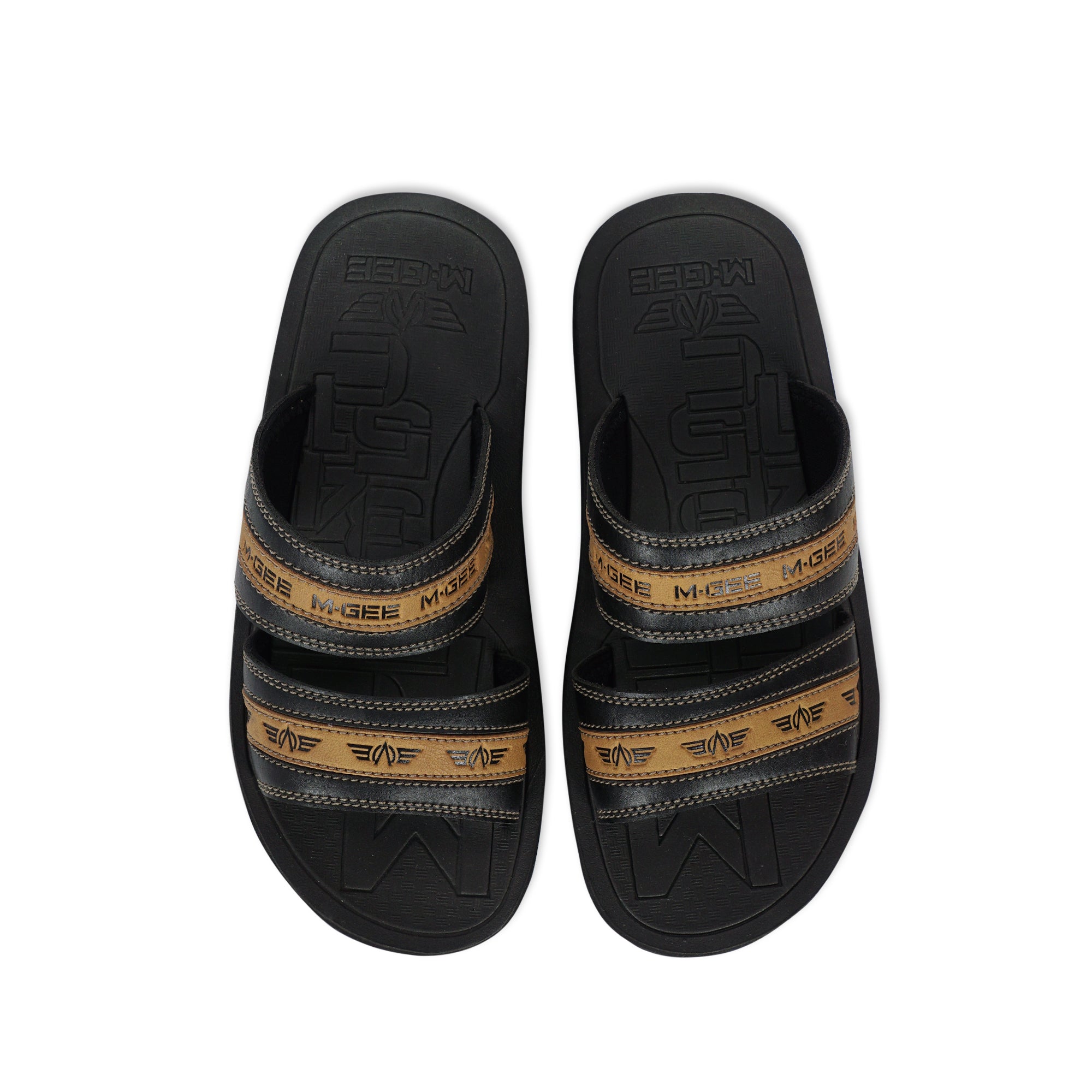 M.Gee Sandal Pria Sendal Casual Mgee Original MG-NAKULA Hitam