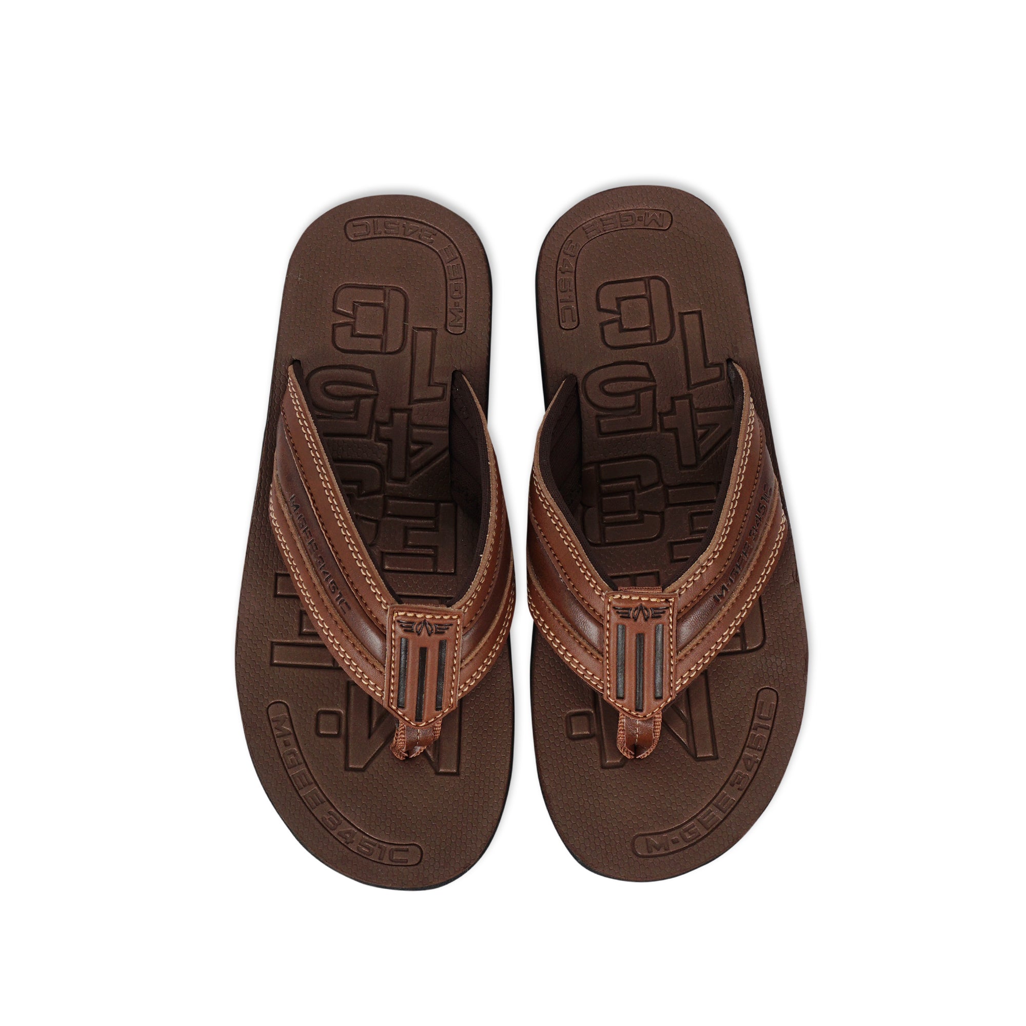 M.Gee Sandal Pria Sendal Casual Mgee Original MG-PANDU Coklat