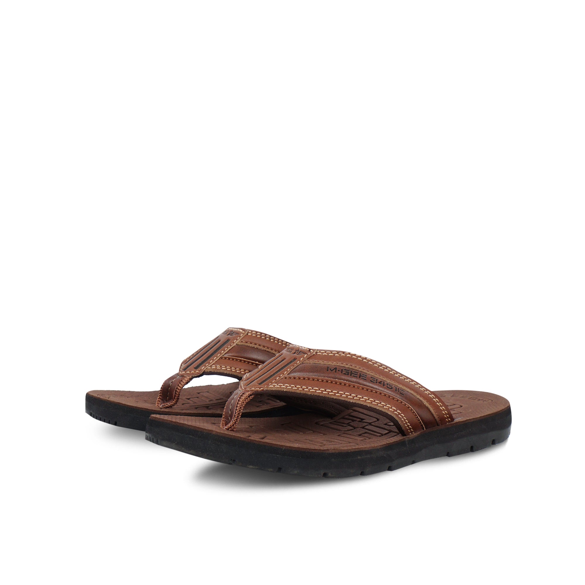 M.Gee Sandal Pria Sendal Casual Mgee Original MG-PANDU Coklat