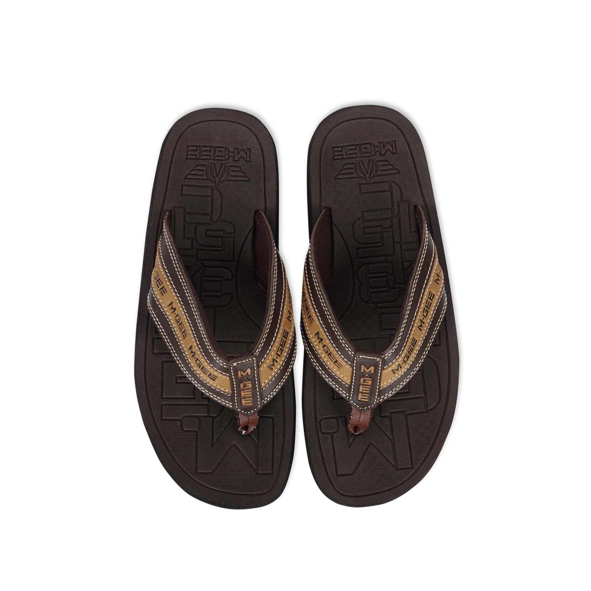 M.Gee Sandal Pria Sendal Casual Mgee Original MG-SADEWA Coklat