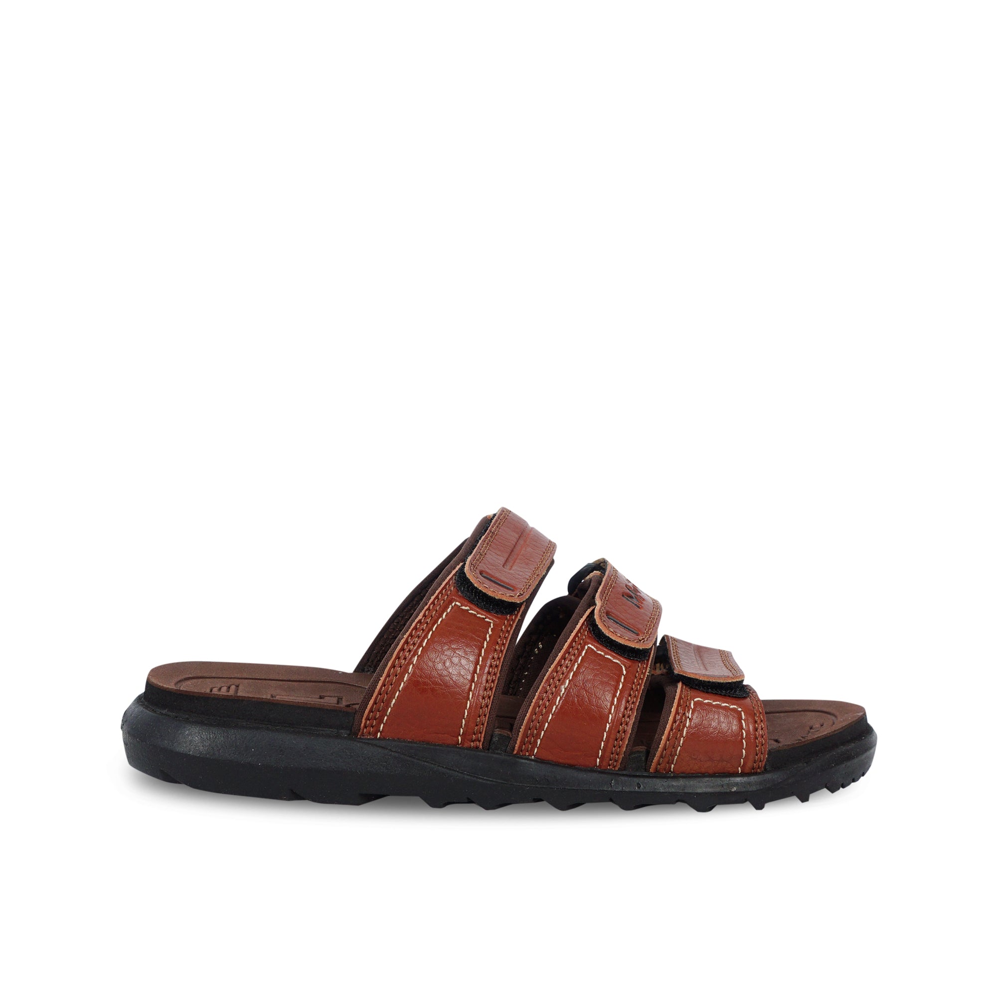 M.Gee Sandal Pria Dewasa Sendal Casual Mgee Original MG-TIGGA Coklat