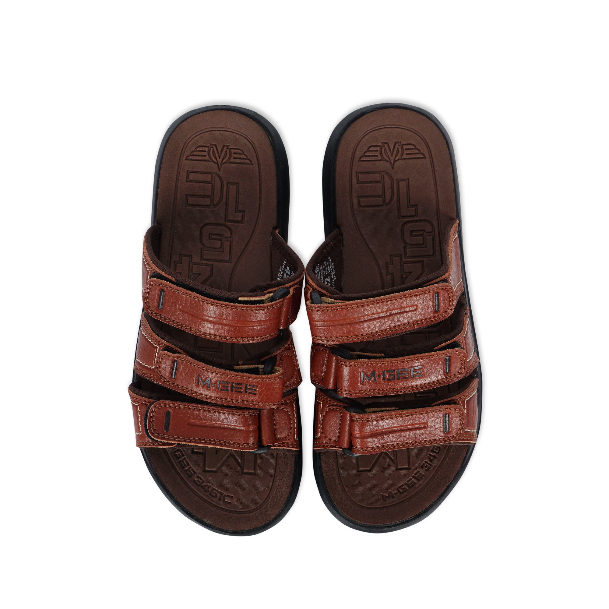 M.Gee Sandal Pria Dewasa Sendal Casual Mgee Original MG-TIGGA Coklat