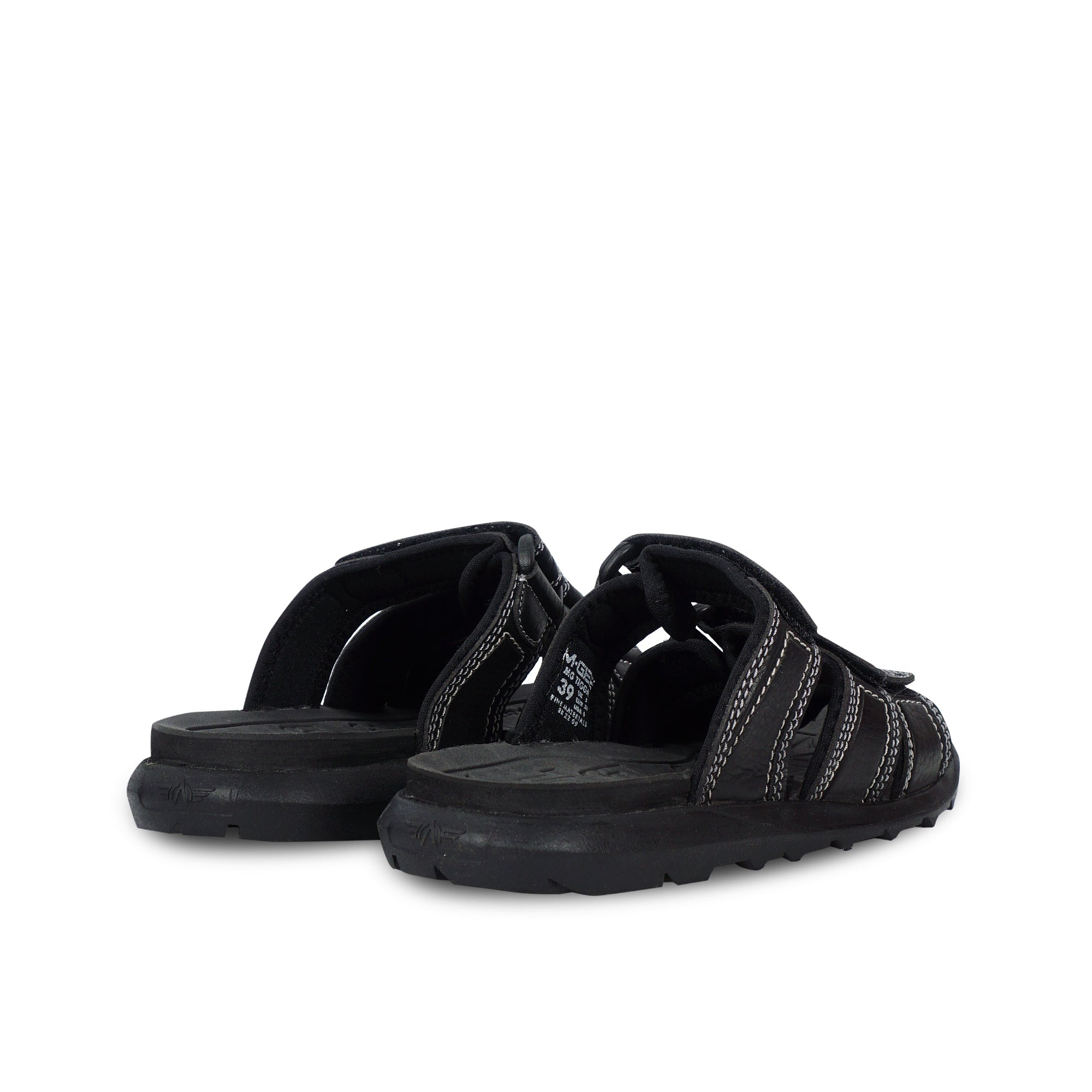 M.Gee Sandal Pria Dewasa Sendal Casual Mgee Original MG-TIGGA Hitam