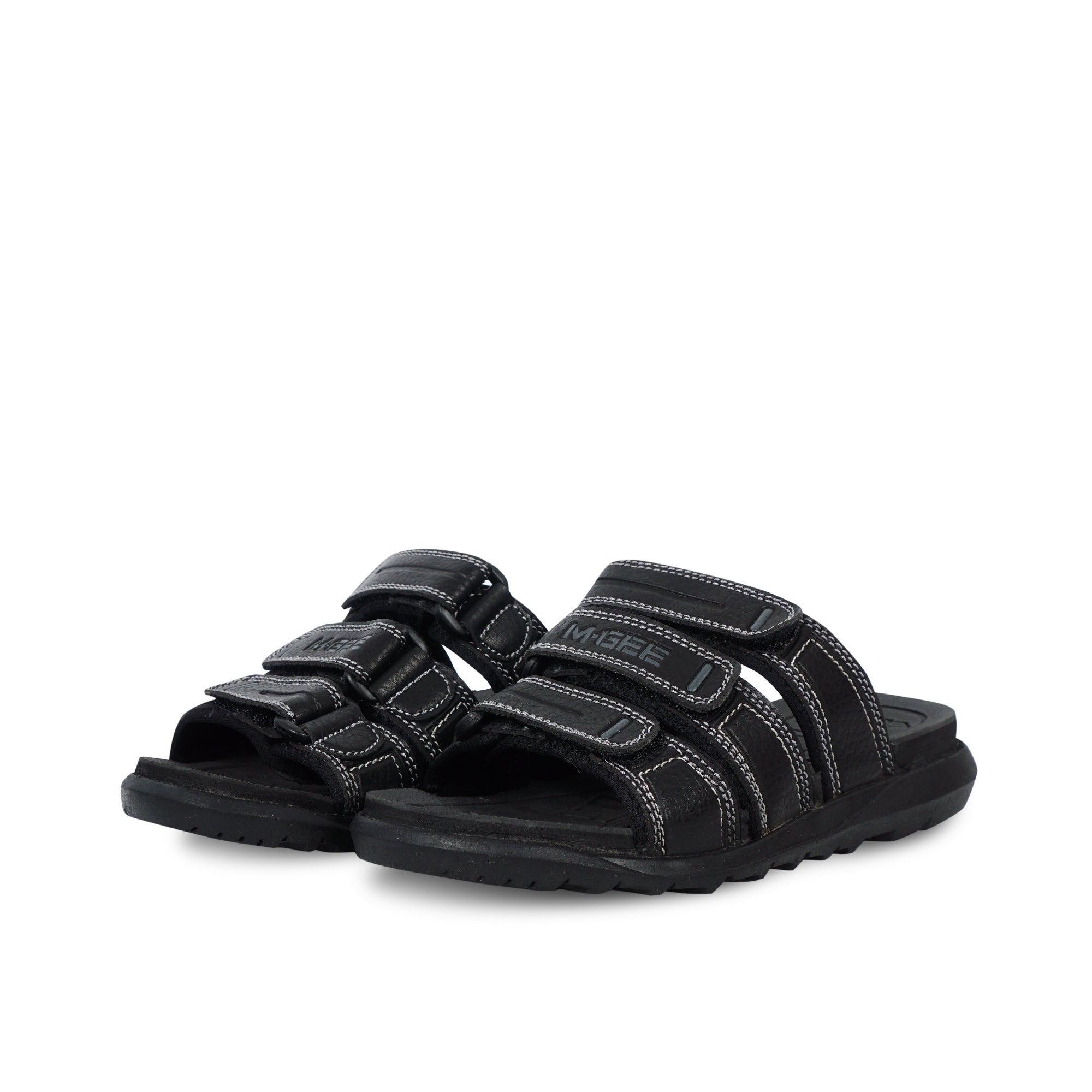 M.Gee Sandal Pria Dewasa Sendal Casual Mgee Original MG-TIGGA Hitam