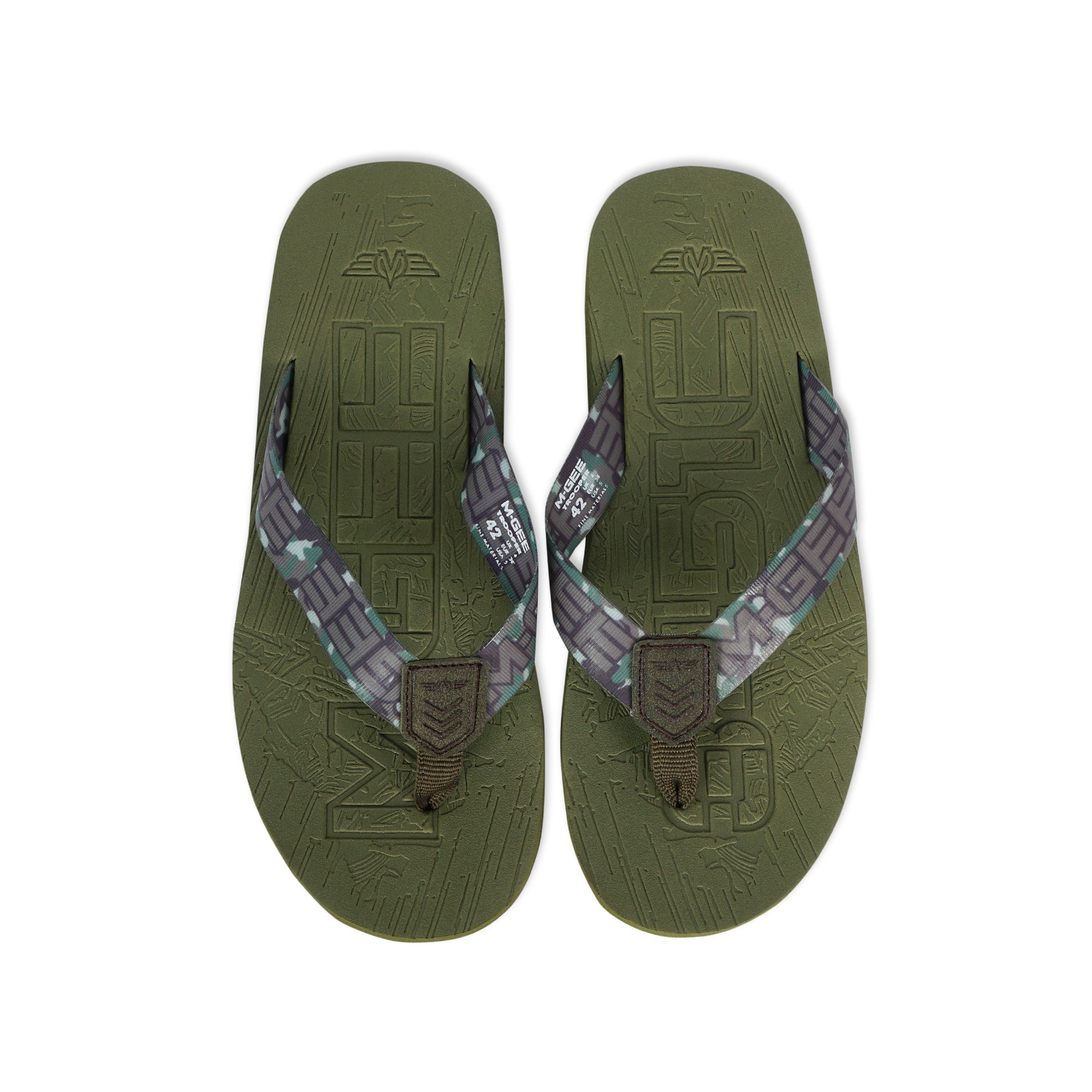M.Gee Sandal Pria Sendal Casual Mgee Original MG-TROOPER ARMY