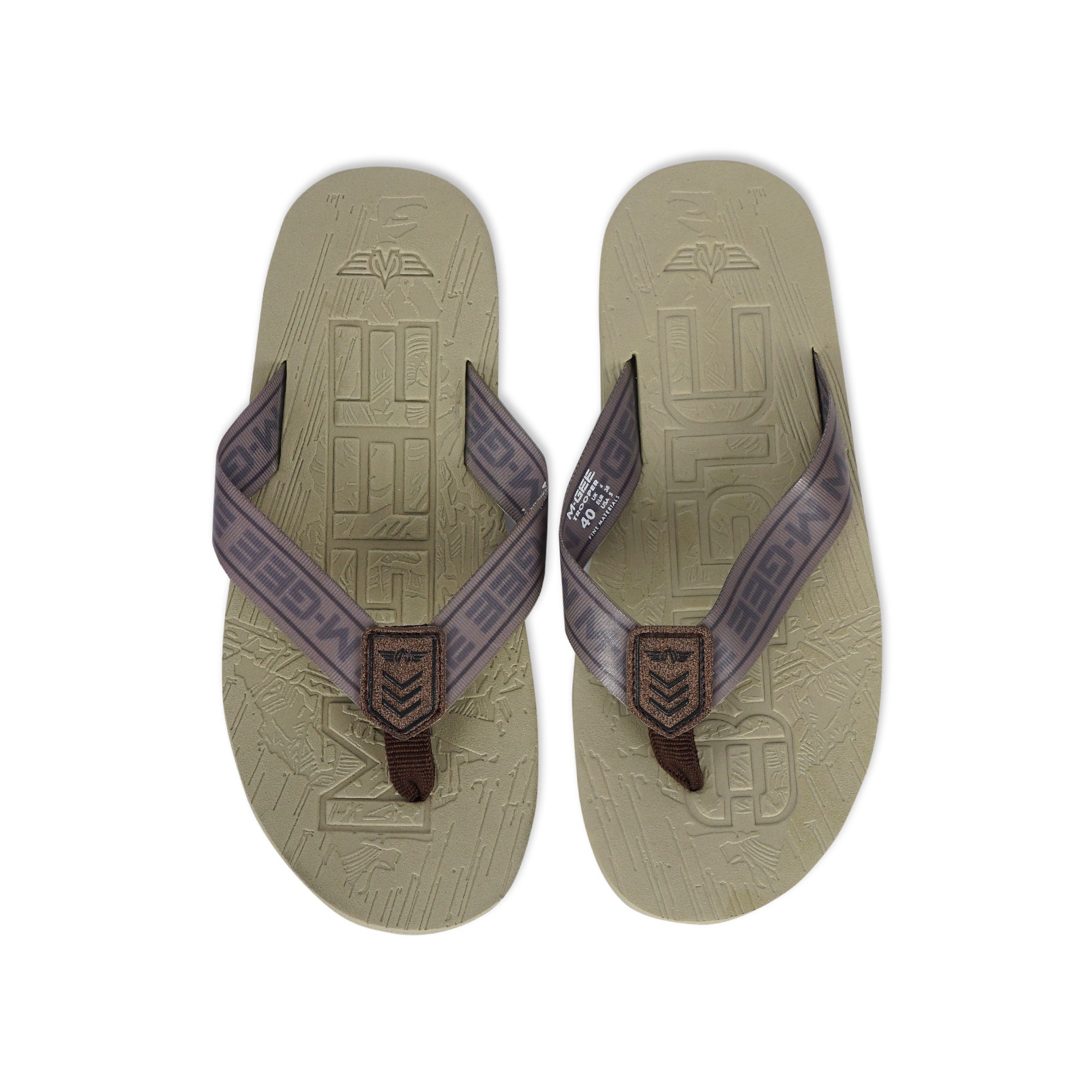 M.Gee Sandal Pria Sendal Casual Mgee Original MG-TROOPER MOKA