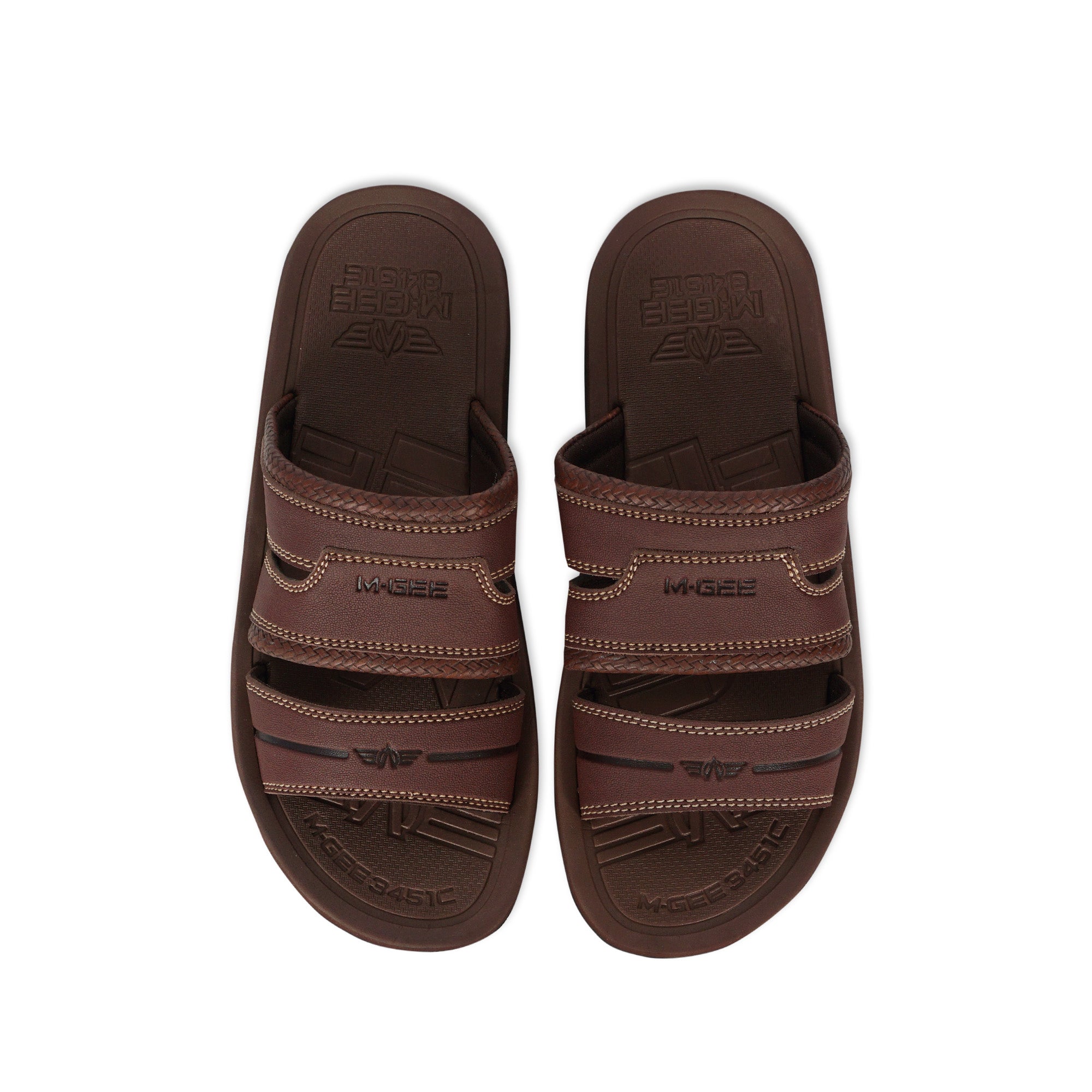 M.Gee Sandal Pria Dewasa Sendal Casual Mgee Original MG-AMARTA Coklat