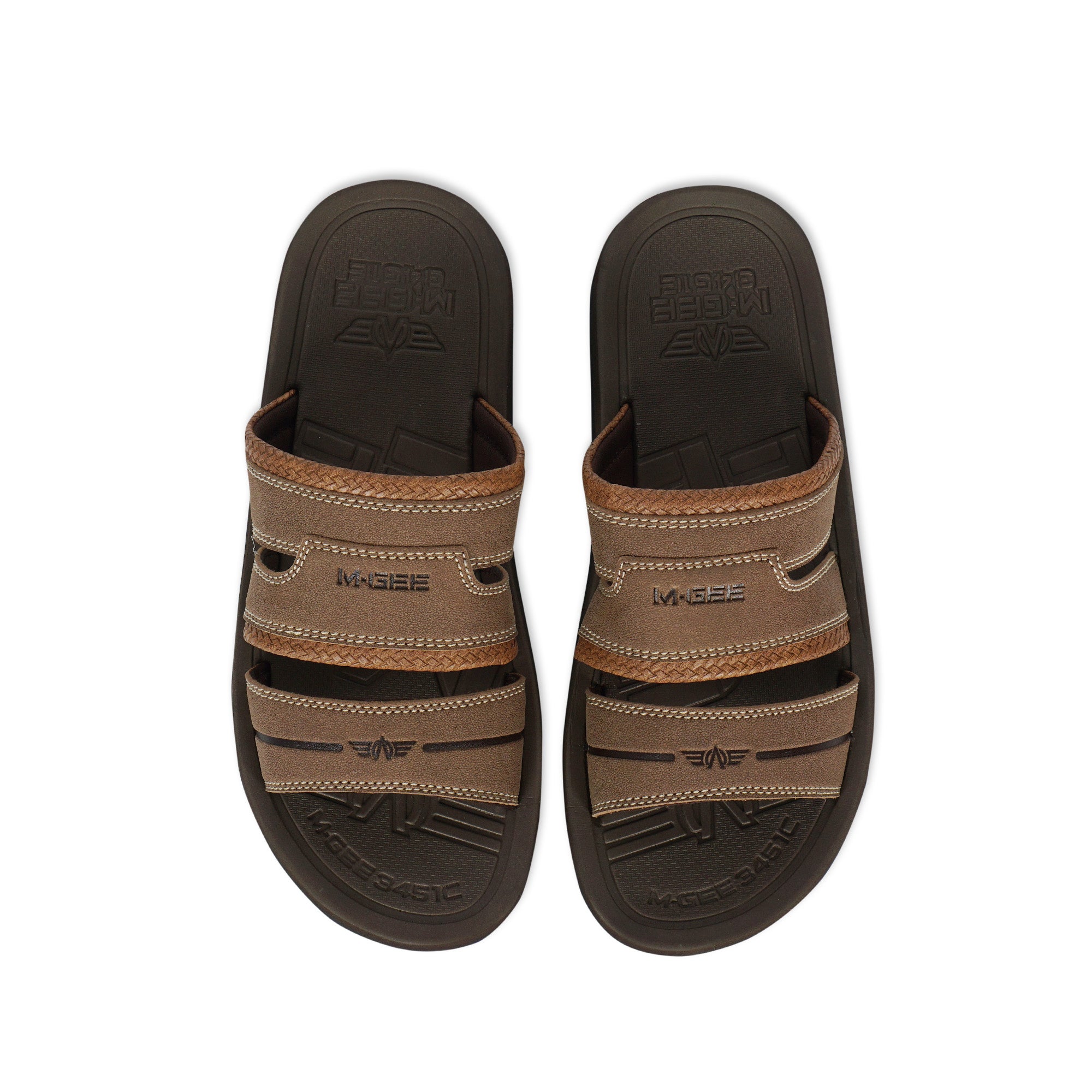 M.Gee Sandal Pria Dewasa Sendal Casual Mgee Original MG-AMARTA Moka