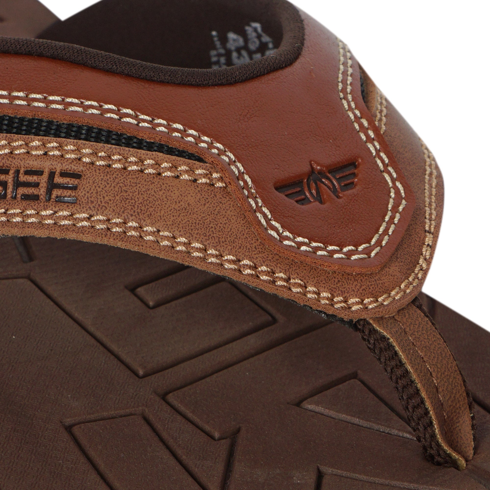 M.Gee Sandal Pria Sendal Casual Mgee Original MG-BIRAWA Coklat