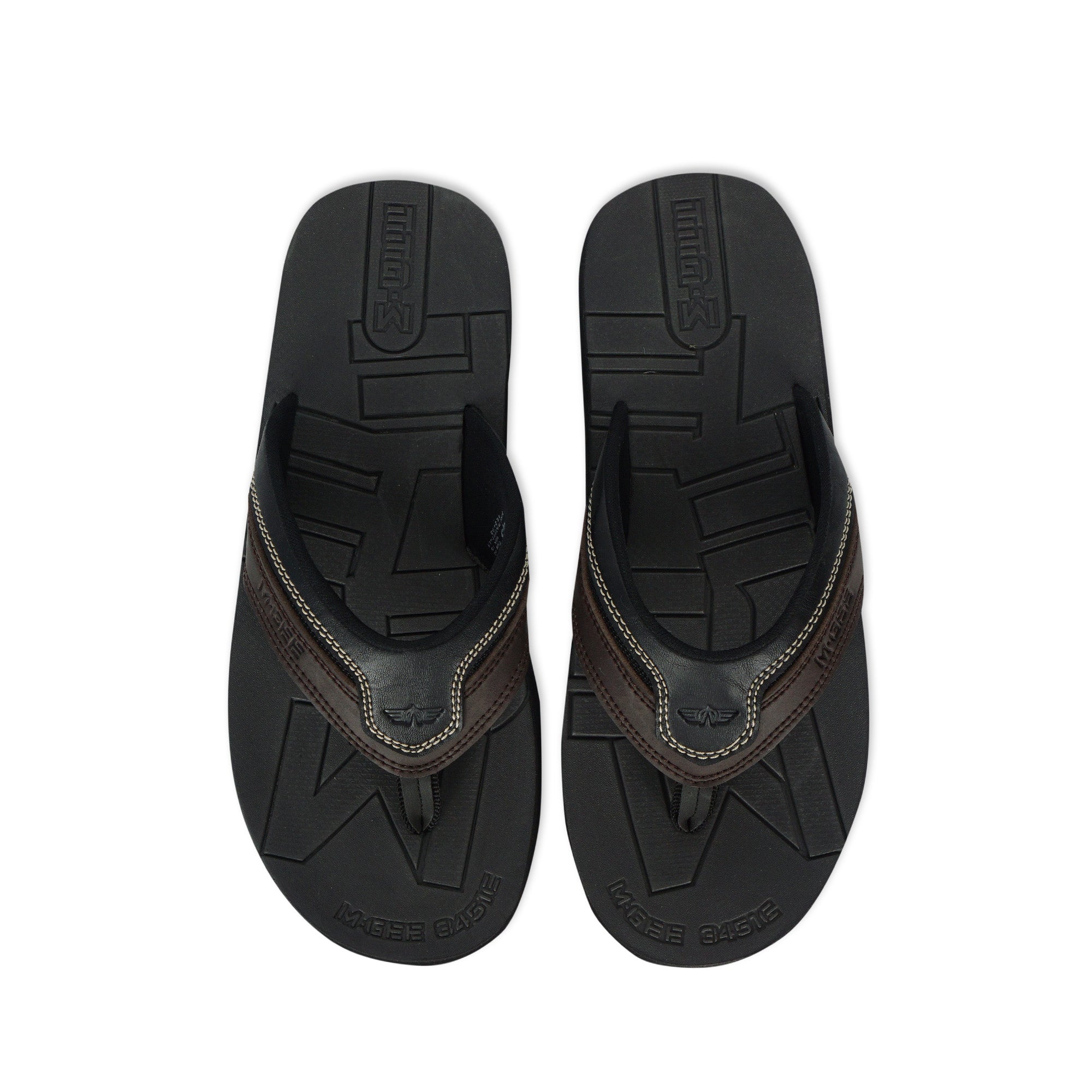 M.Gee Sandal Pria Sendal Casual Mgee Original MG-BIRAWA Hitam