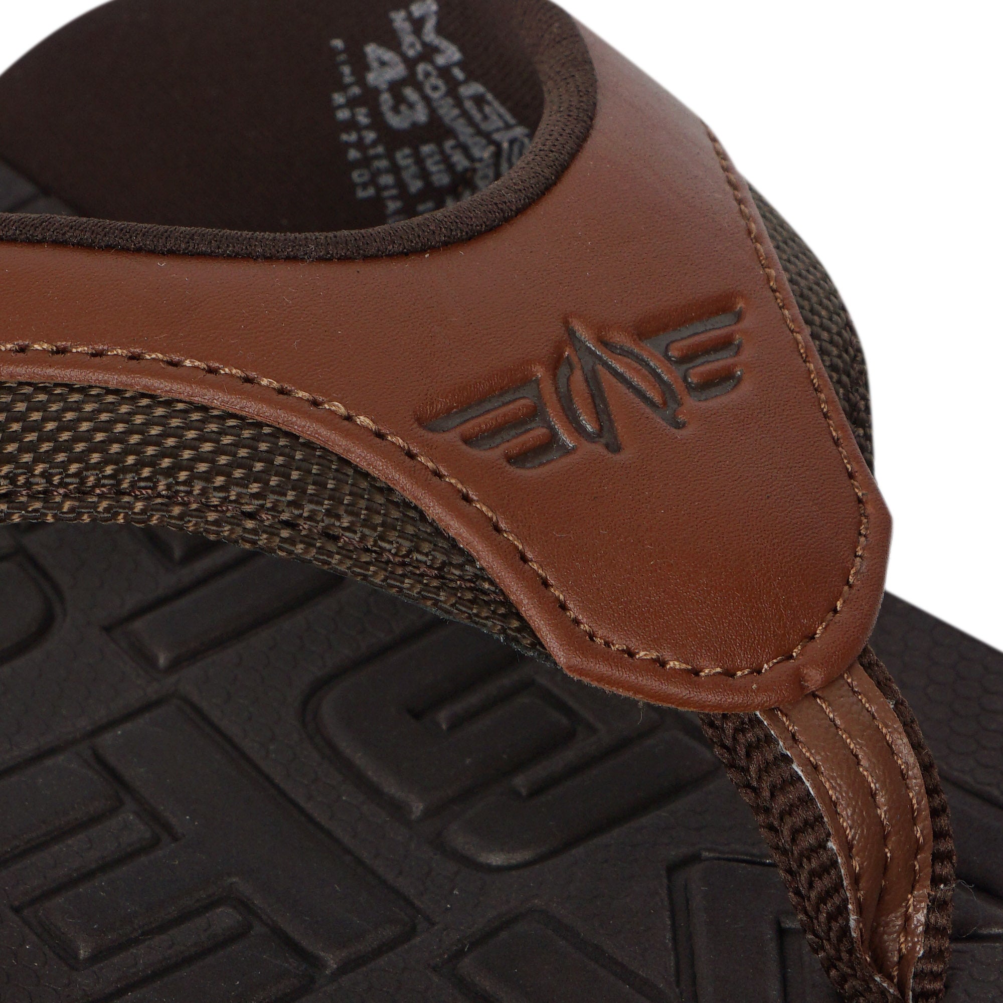 M.Gee Sandal Pria Dewasa Sendal Casual Mgee Original MG-COMMANDER 2 Coklat