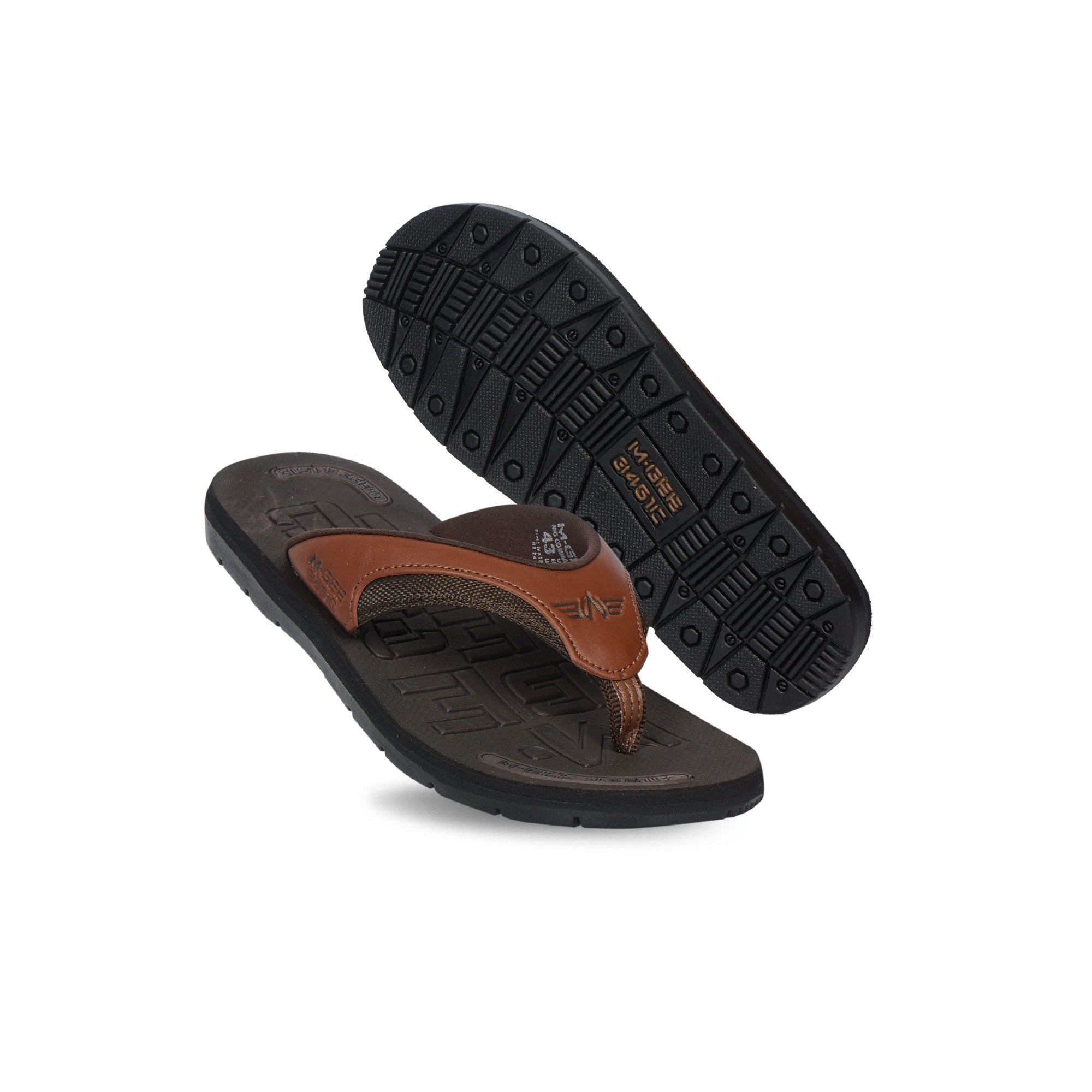 M.Gee Sandal Pria Dewasa Sendal Casual Mgee Original MG-COMMANDER 2 Coklat