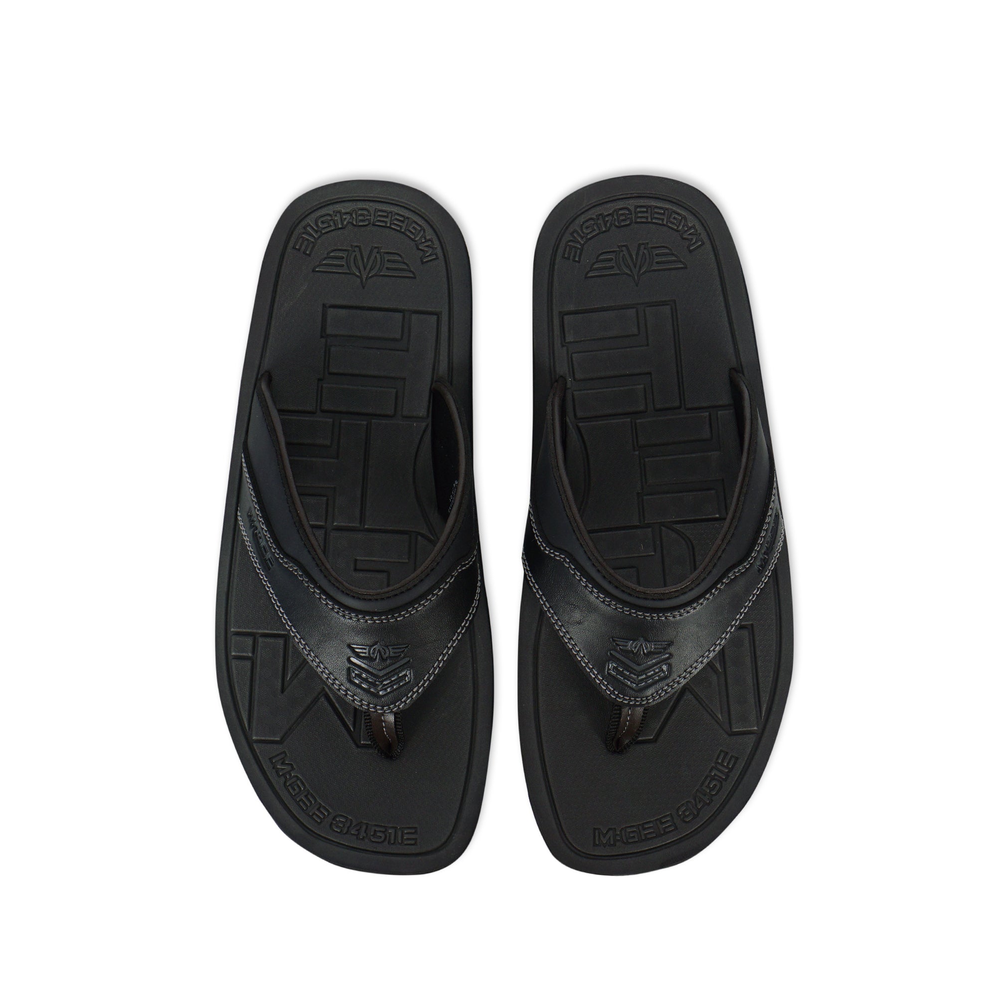 M.Gee Sandal Pria Dewasa Sendal Casual Mgee Original MG-DELHI Hitam