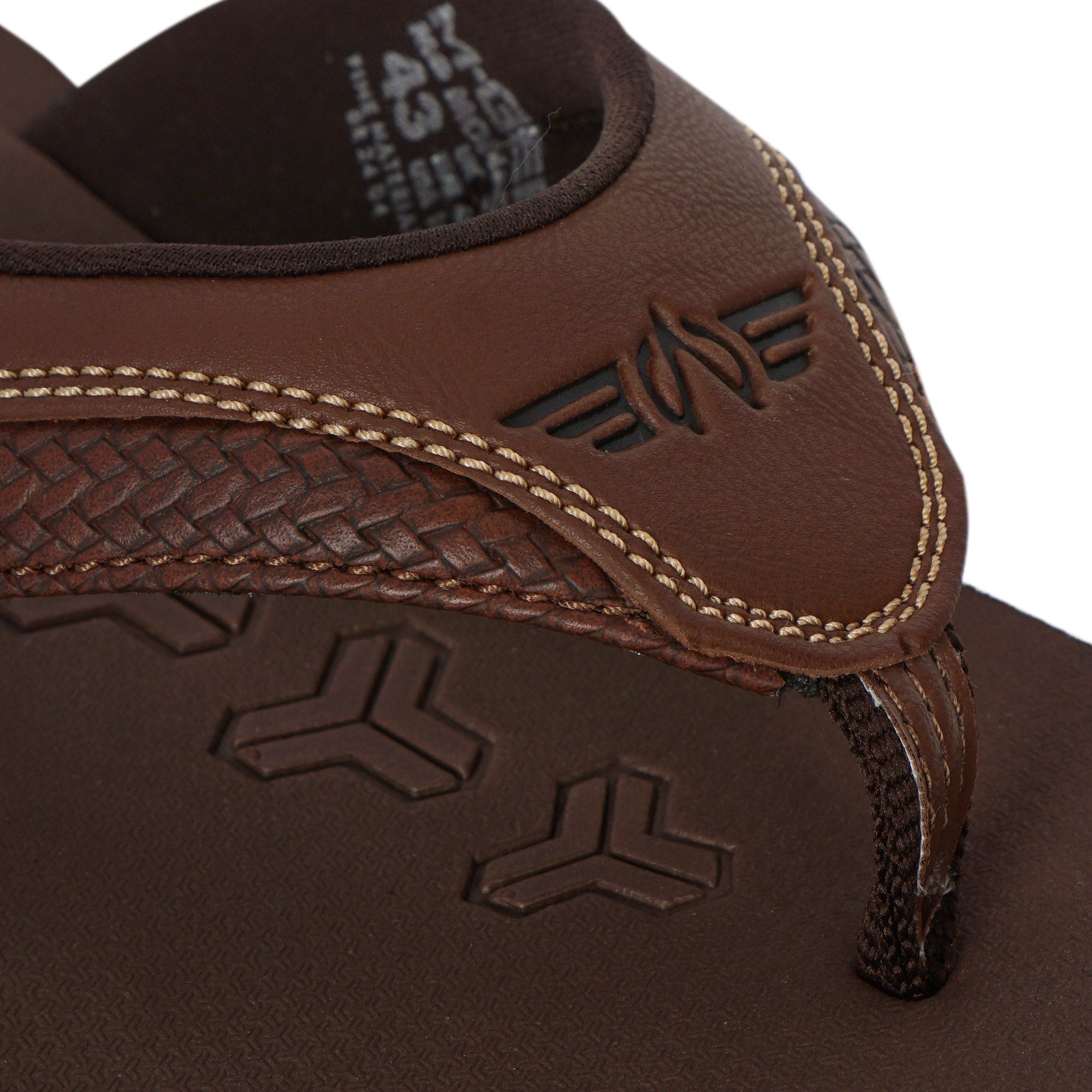 M.Gee Sandal Pria Sendal Casual Mgee Original MG-MONACO Dark Brown