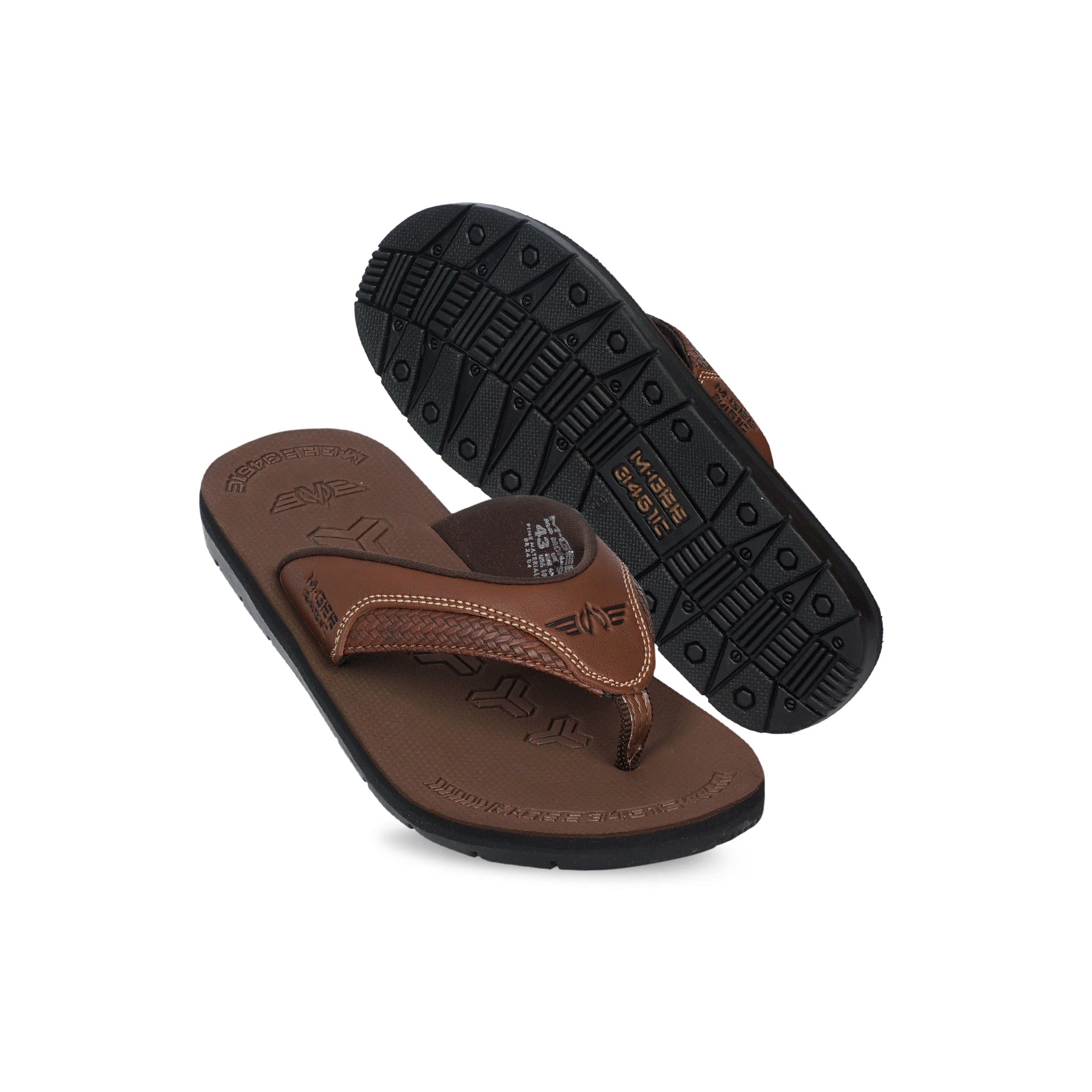 M.Gee Sandal Pria Sendal Casual Mgee Original MG-MONACO Dark Brown
