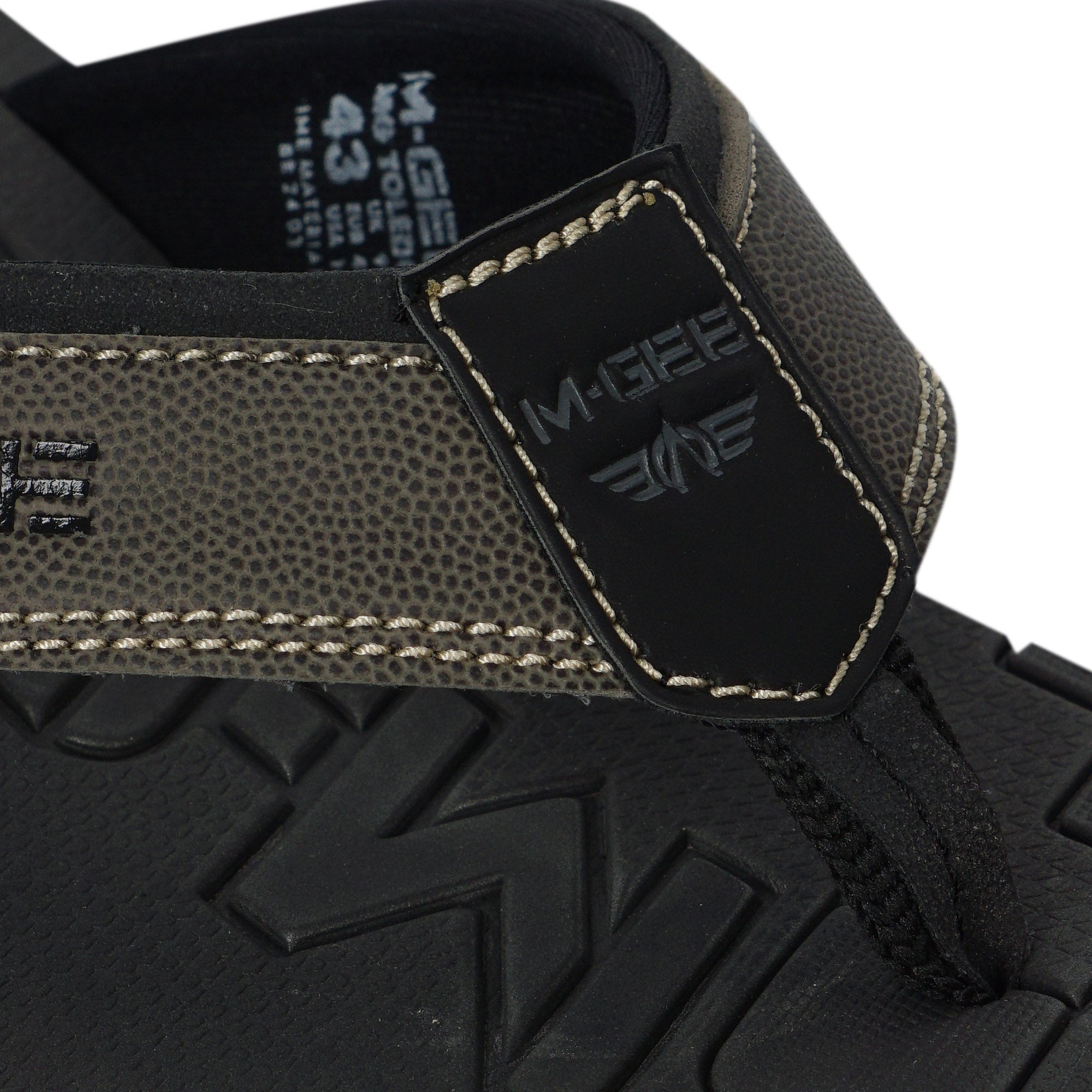 M.Gee Sandal Pria Dewasa Sendal Casual Mgee Original MG-TOLEDO Abu