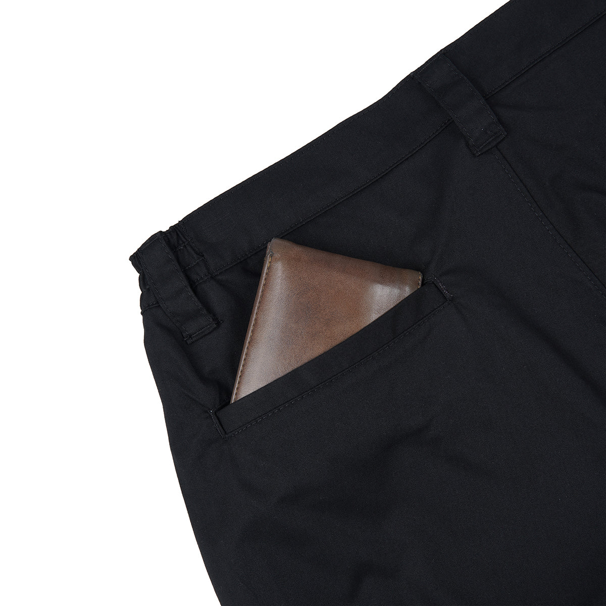 MGee Celana Pendek Basic Celana Pendek Pria Remo C001 Black