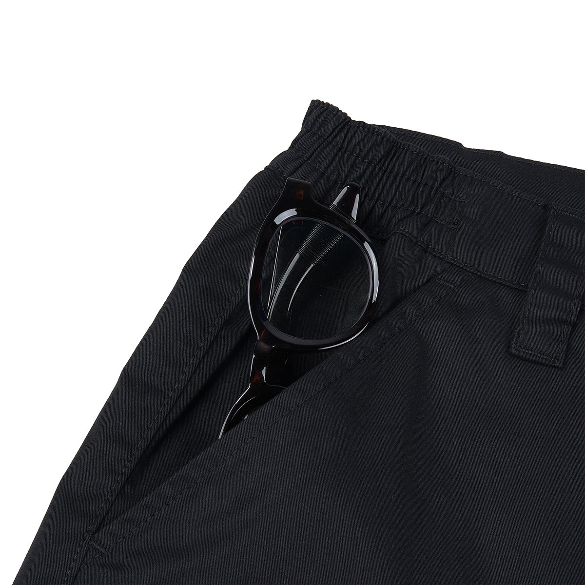 MGee Celana Pendek Basic Celana Pendek Pria Remo C001 Black