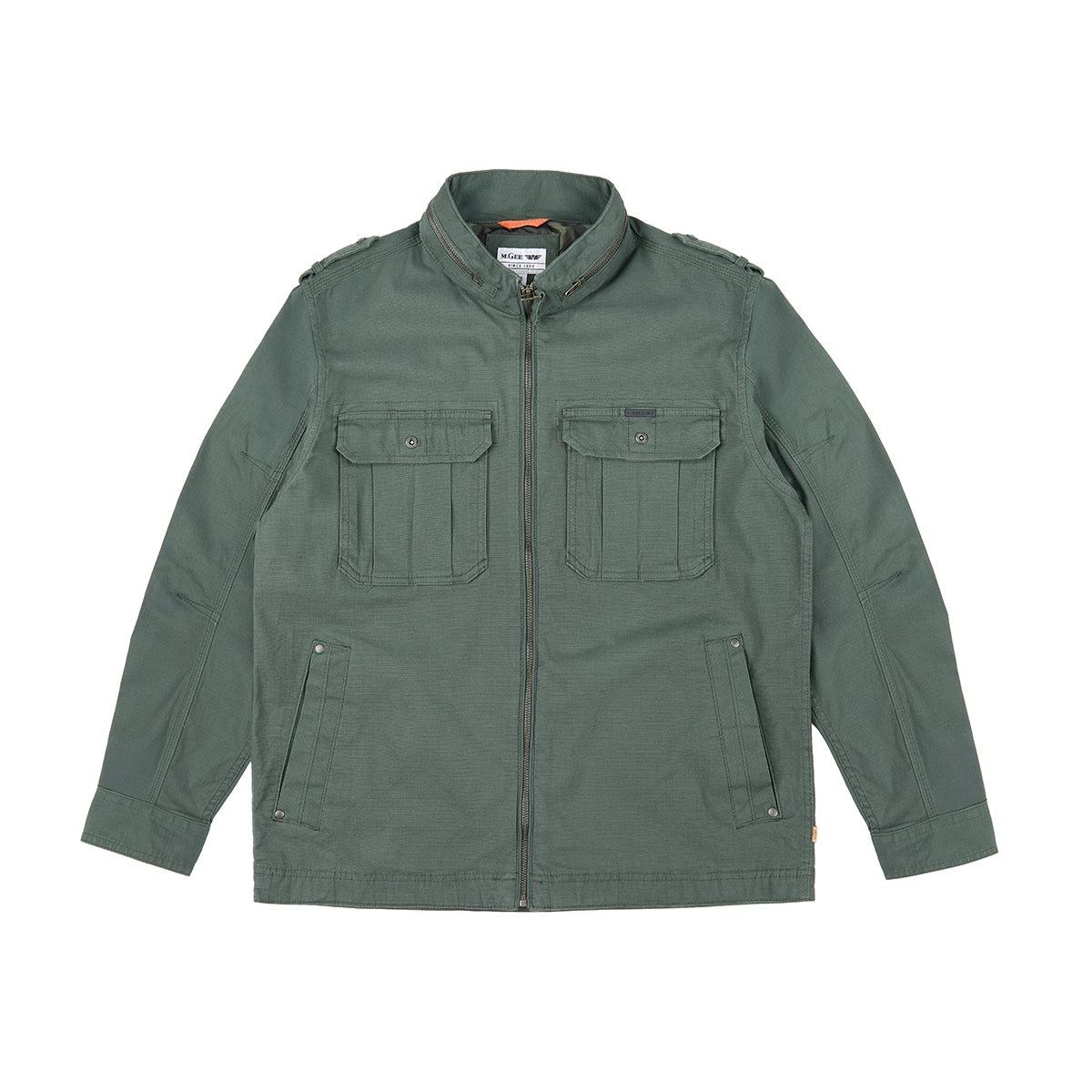 M.Gee Jaket Parka Pria Outdoor Jacket Mgee Hunter C013 Green