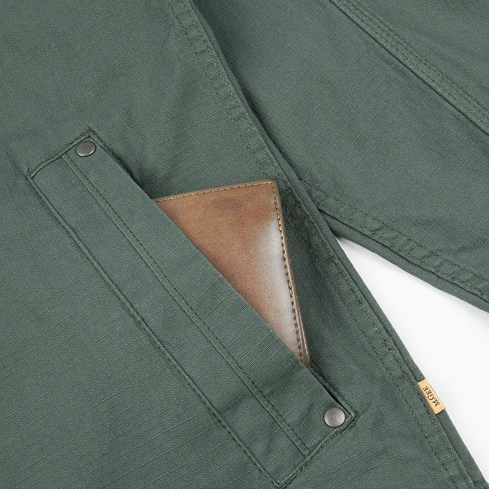 M.Gee Jaket Parka Pria Outdoor Jacket Mgee Hunter C013 Green