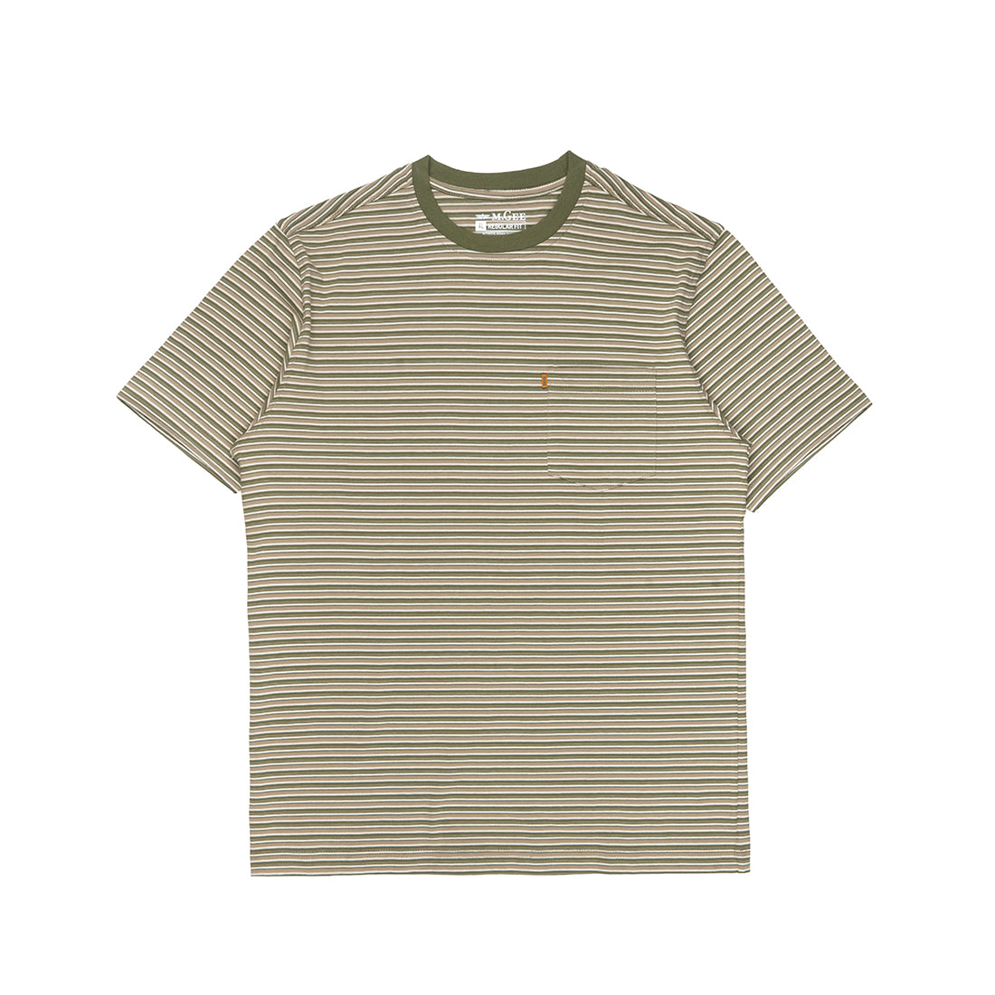 Striped t-shirt Otis C001 Olive