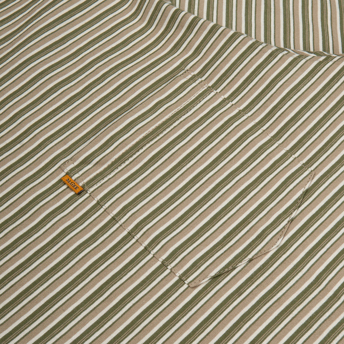 Striped t-shirt Otis C001 Olive