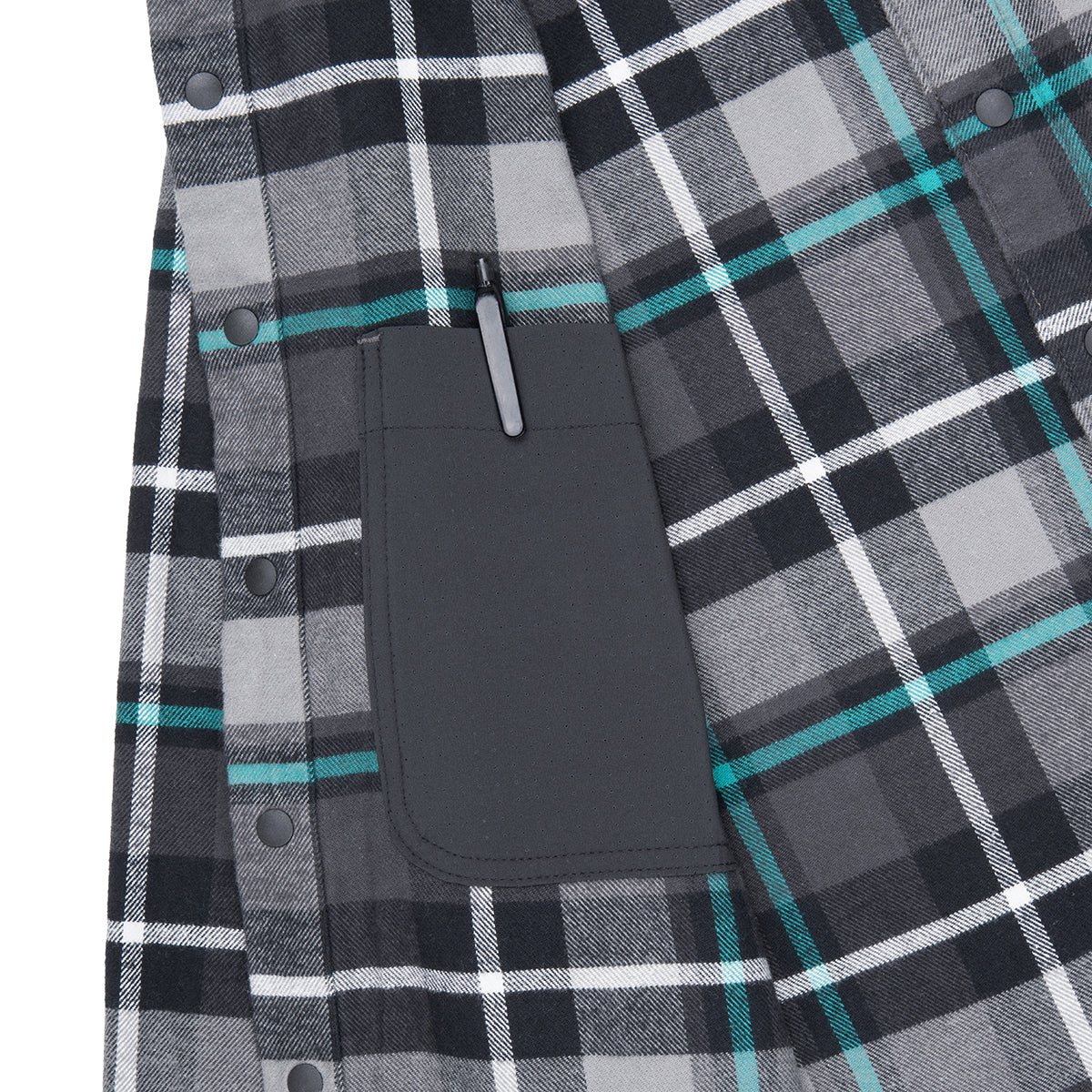 Kemeja Flannel Jazon C001 Black