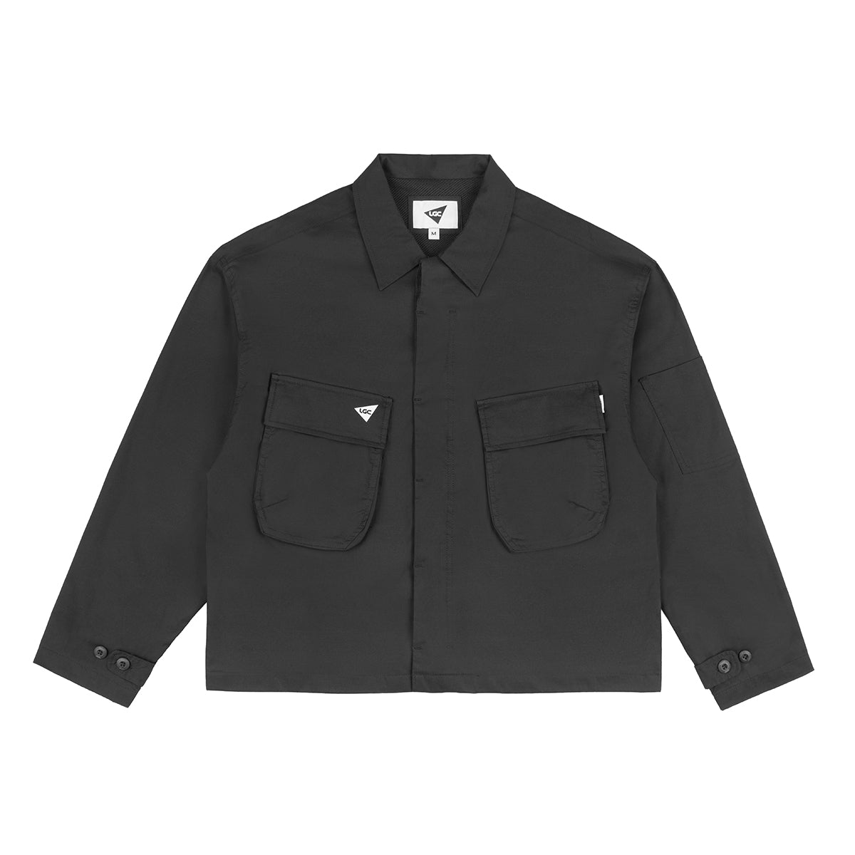 Jacket Shirt Oversize Boxy LGC Series Dawson Black