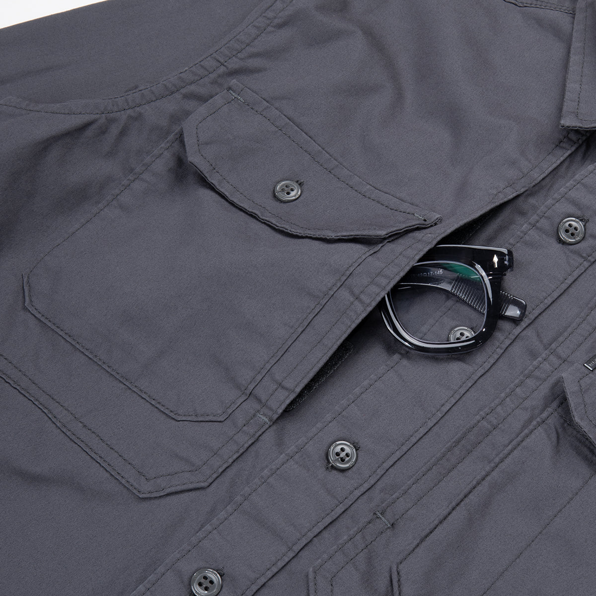 M.Gee Kemeja Kerja Outdoor Lengan Panjang GORDON C065 Dark Grey