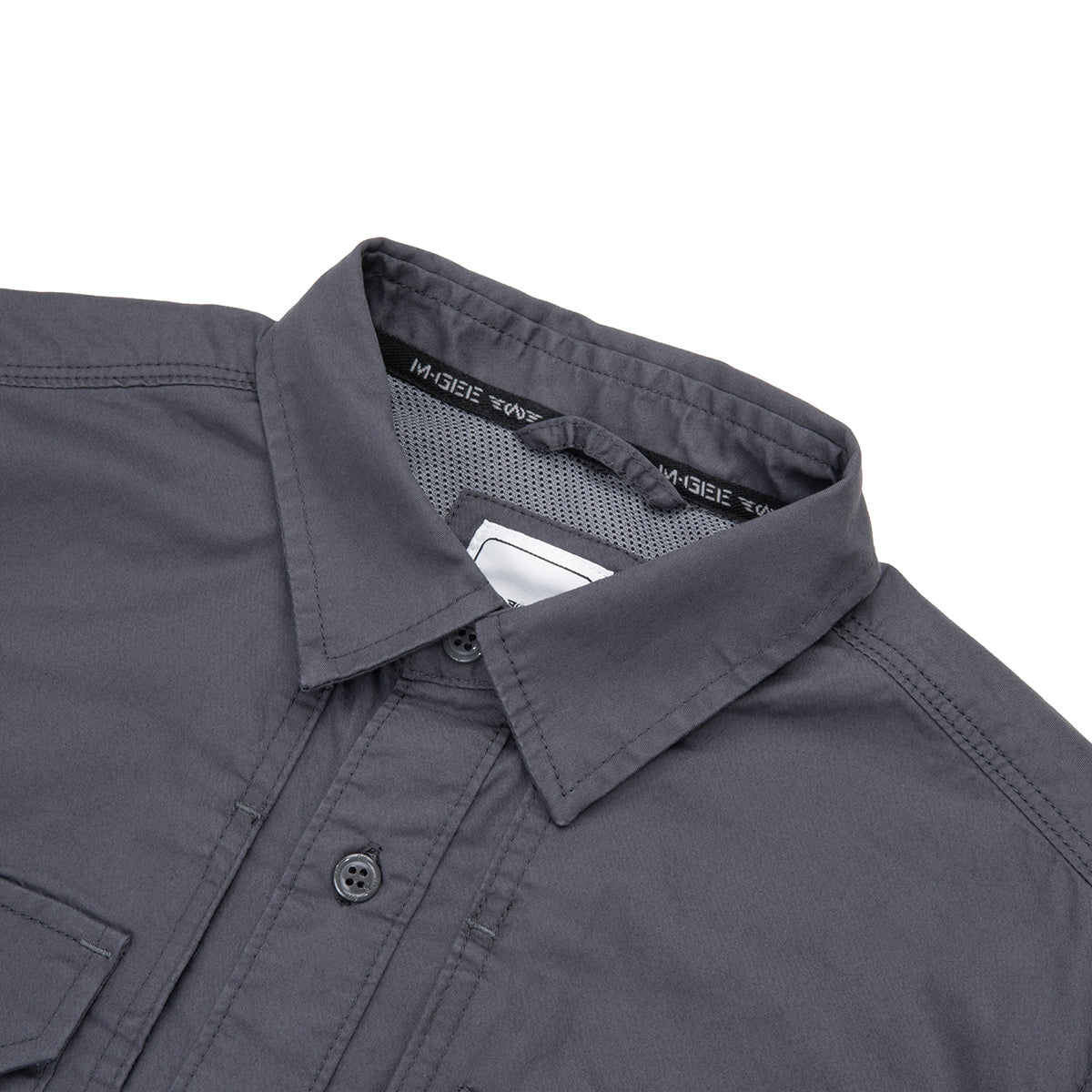 M.Gee Kemeja Kerja Outdoor Lengan Panjang GORDON C065 Dark Grey