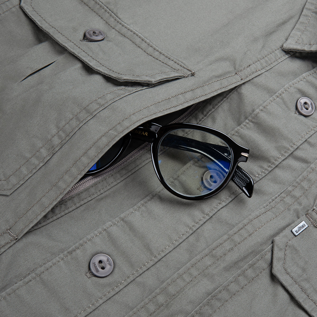 Kemeja Lengan Panjang GORDON C076 Green