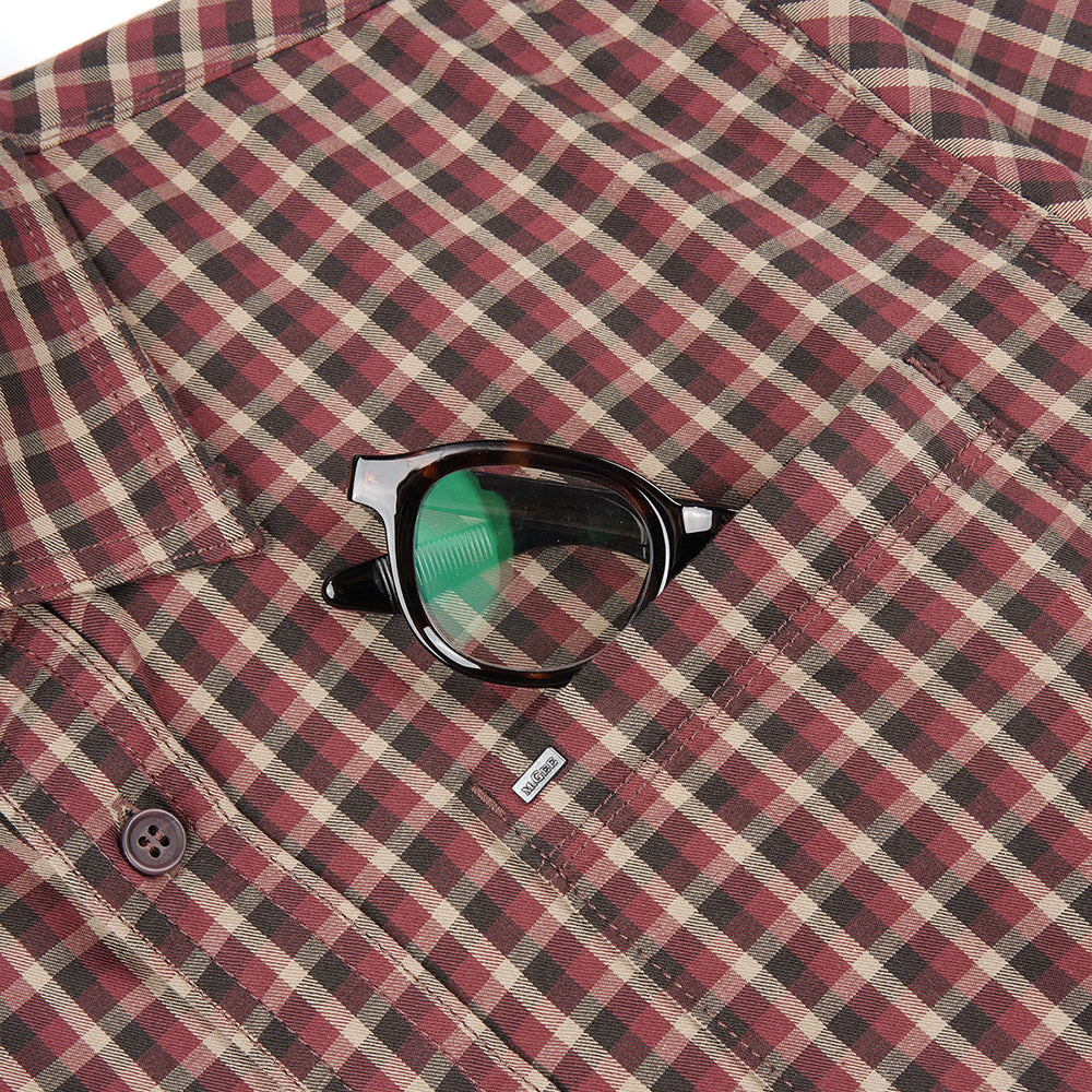 Shirt Long Sleeve Texas C042 Maroon