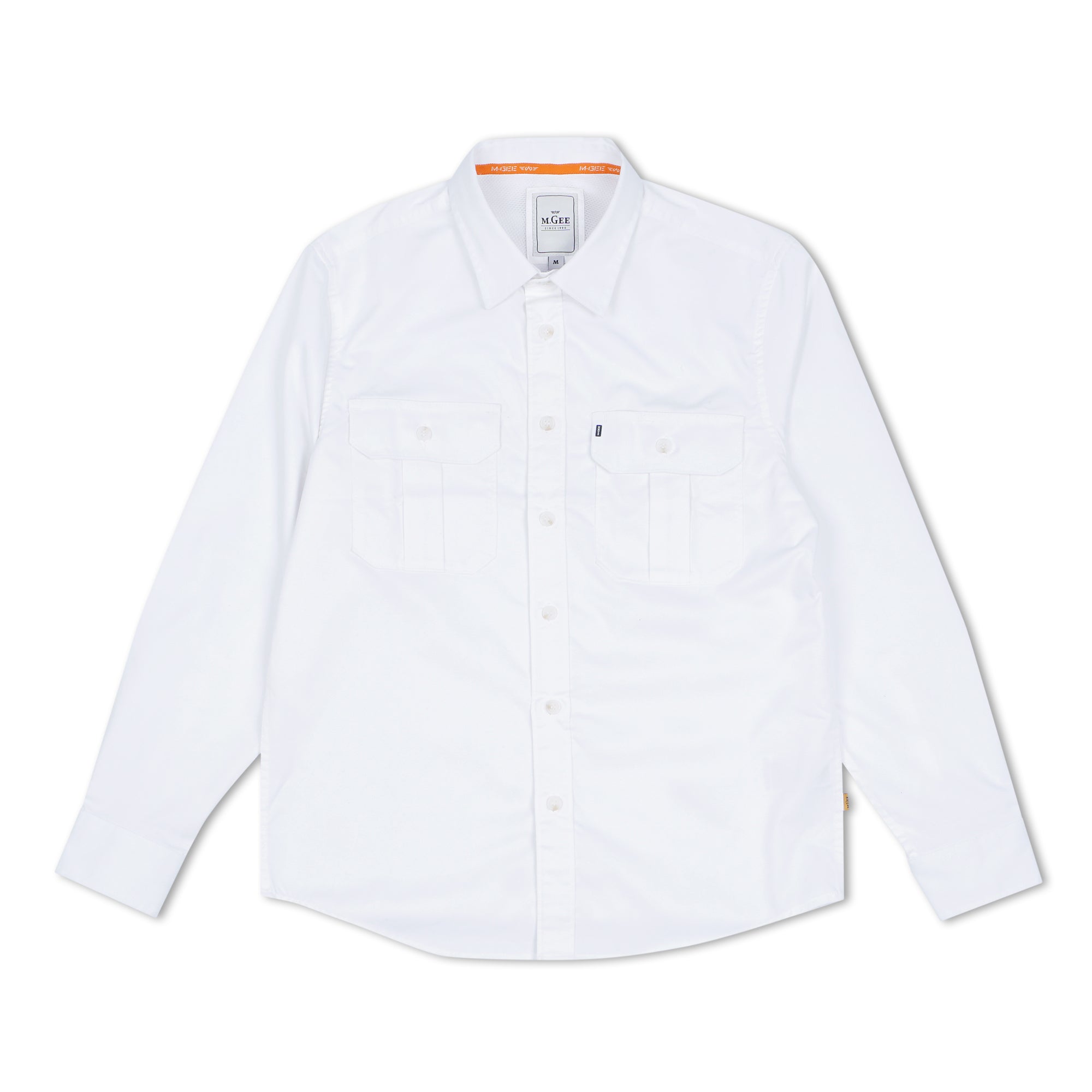 Kemeja Lengan Panjang FIELD C003 White