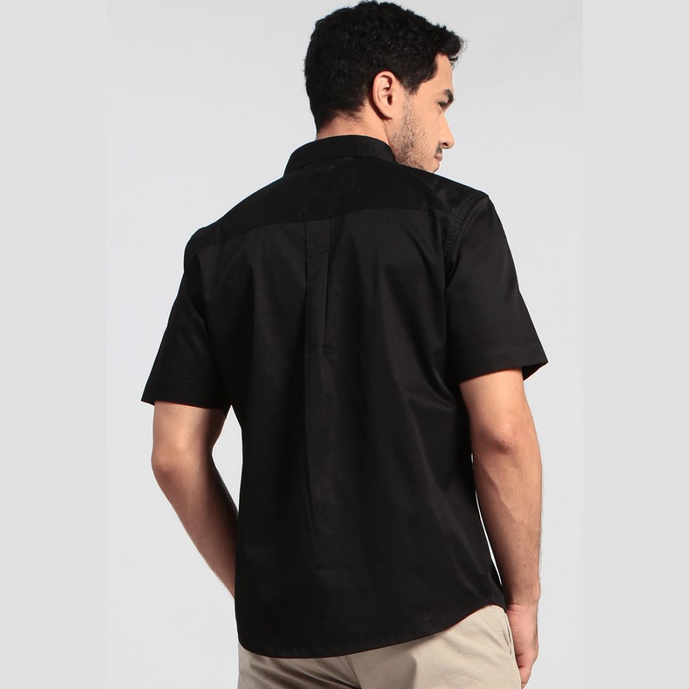 Shirt Tudor C004 Black & Khaky