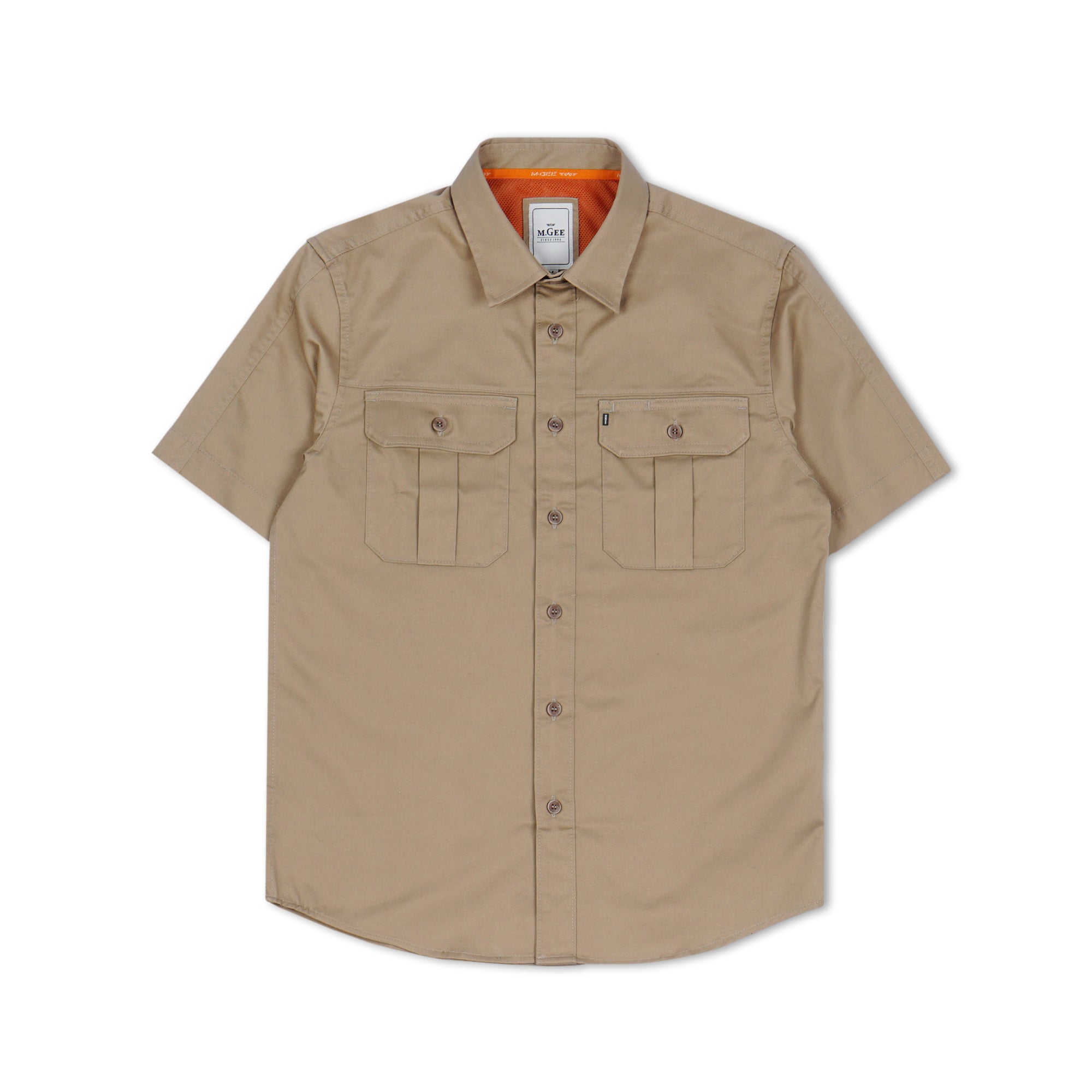 Shirt Tudor C004 Black & Khaky