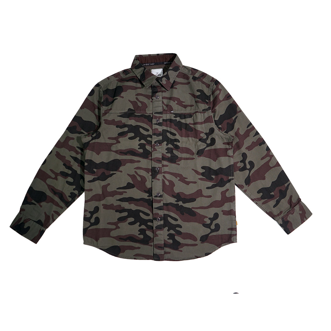 Shirt Long Sleeve Texas C012 Green