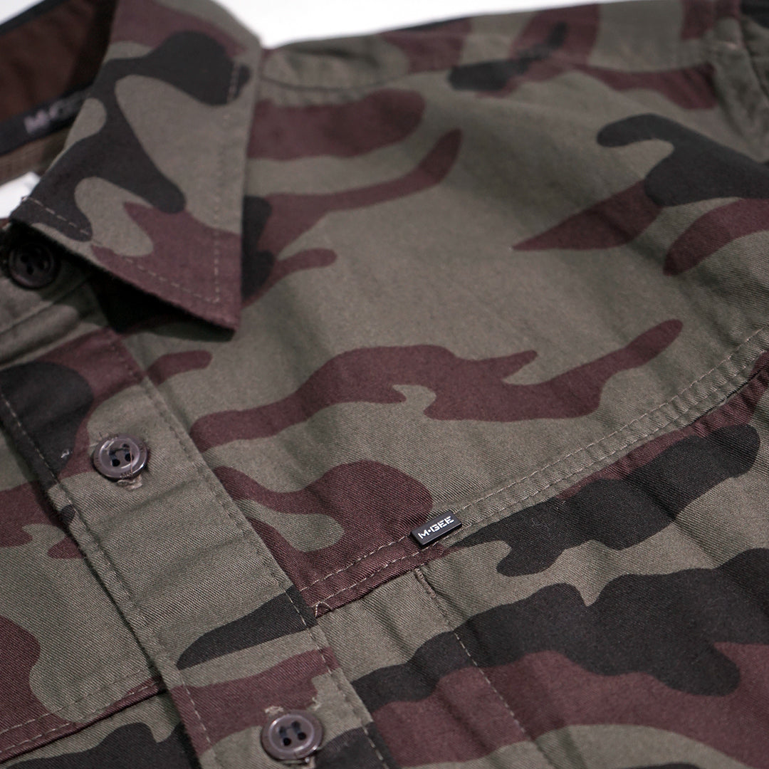 Shirt Long Sleeve Texas C012 Green