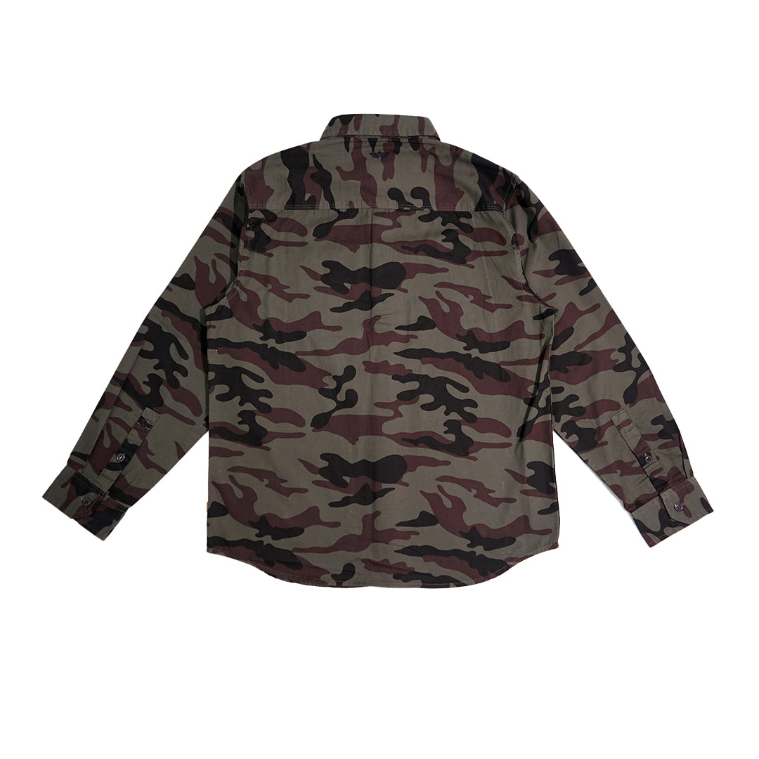 Shirt Long Sleeve Texas C012 Green