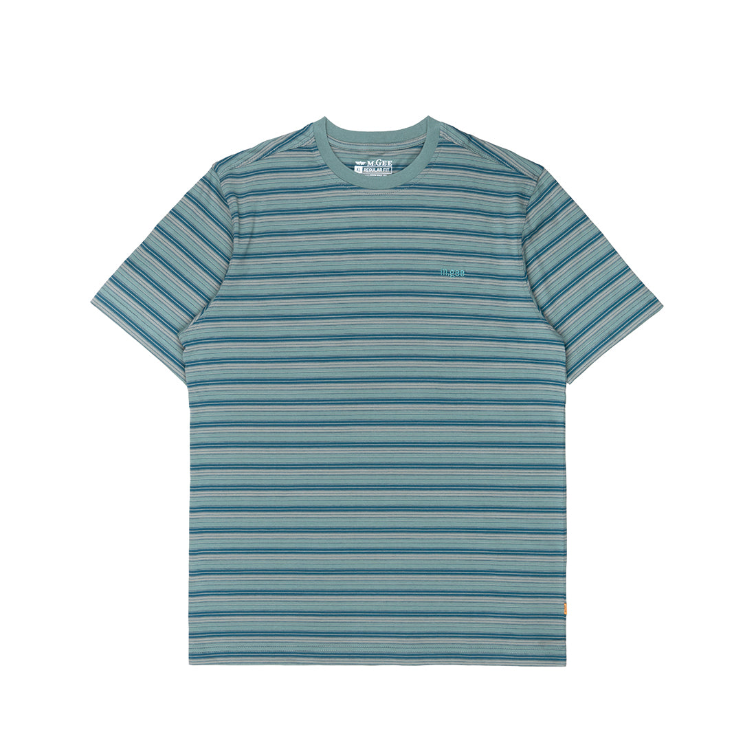 Striped T-shirt Oscar C003 Green