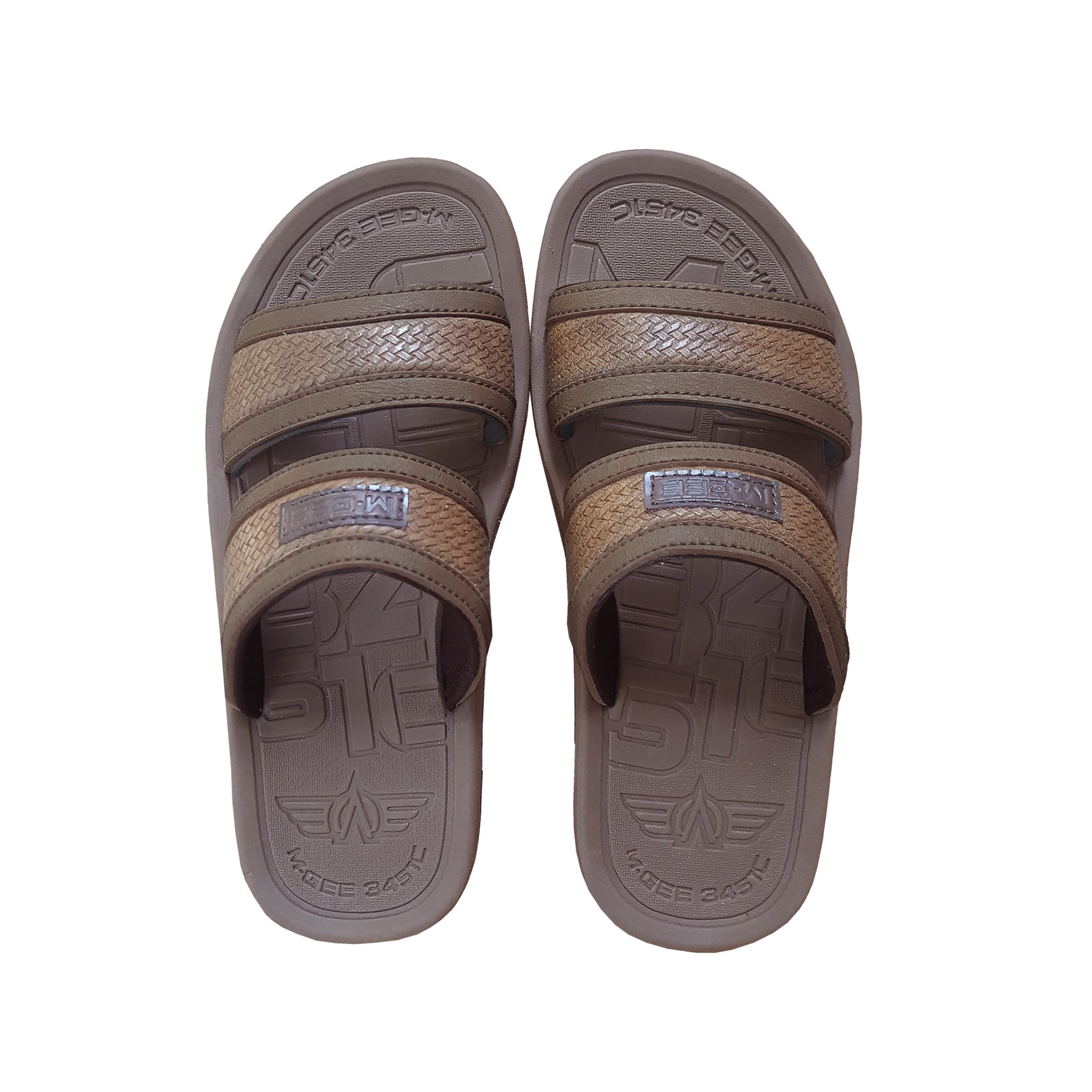 M.Gee Sandal Pria Sendal Casual Mgee Original MG-Astina Brown