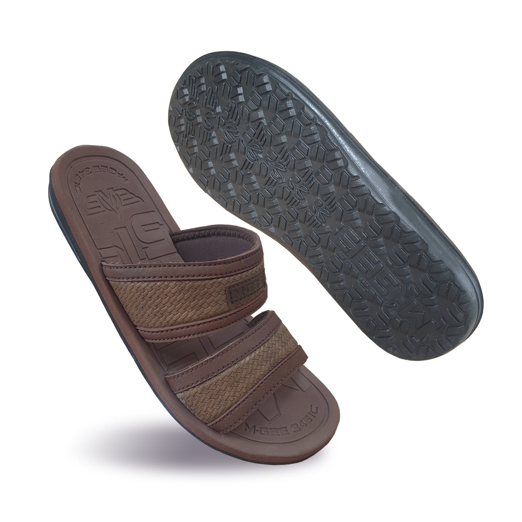 M.Gee Sandal Pria Sendal Casual Mgee Original MG-Astina Brown