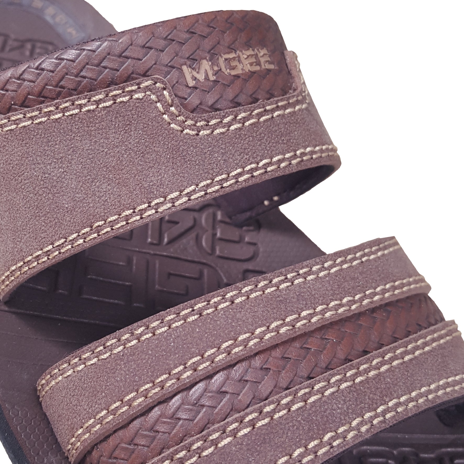 M.Gee Sandal Pria Sendal Casual Mgee Original MG-BARATA Coklat