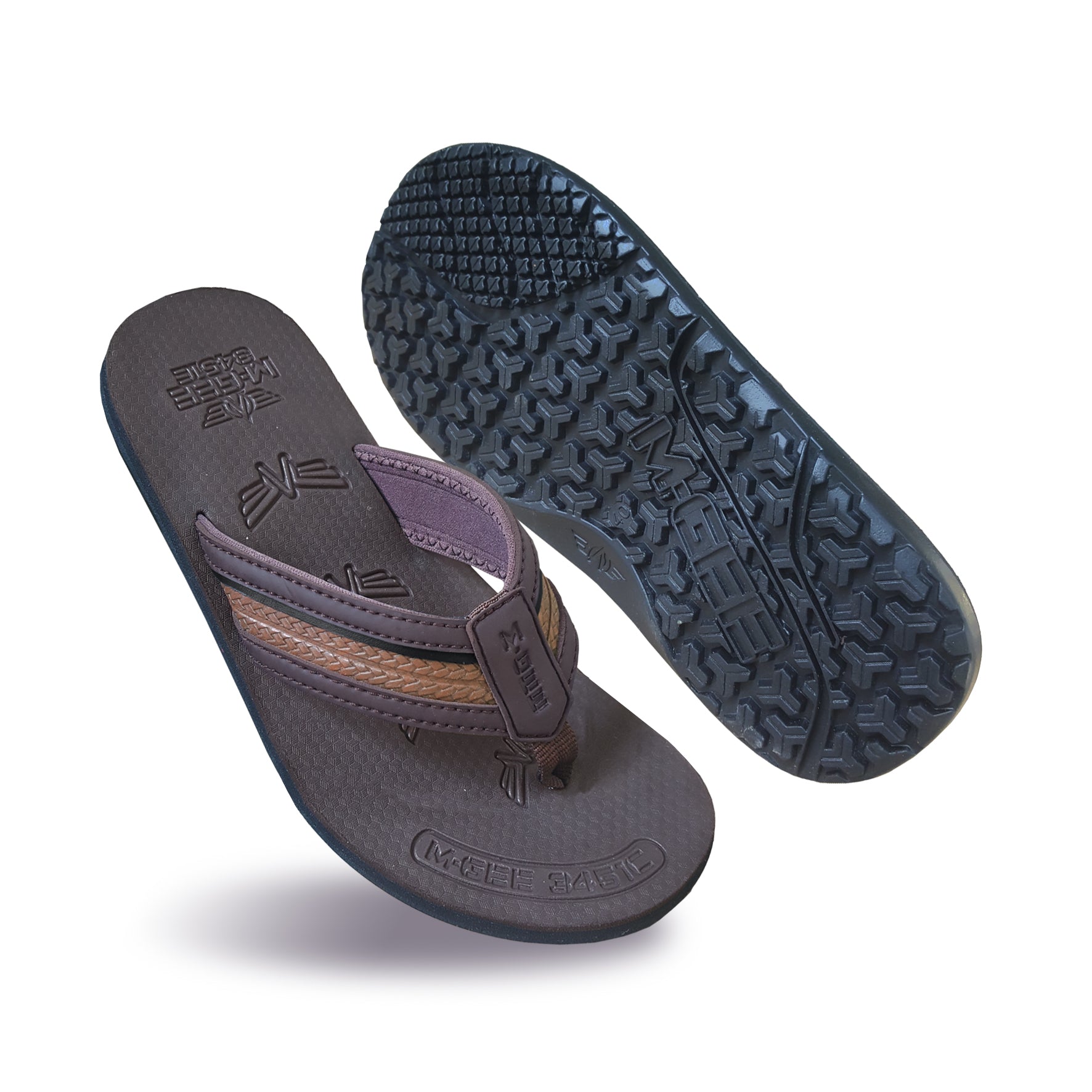 M.Gee Sandal Pria Sendal Casual Mgee Original MG-DEWATA Coklat