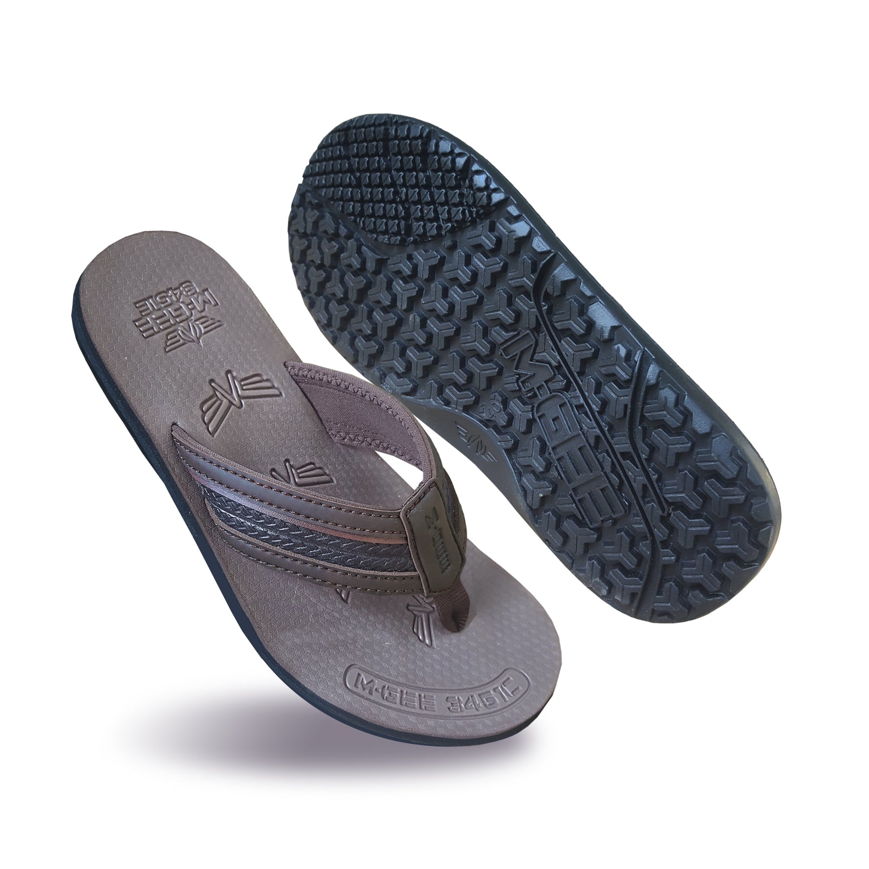 M.Gee Sandal Pria Sendal Casual Mgee Original MG-DEWATA Hitam