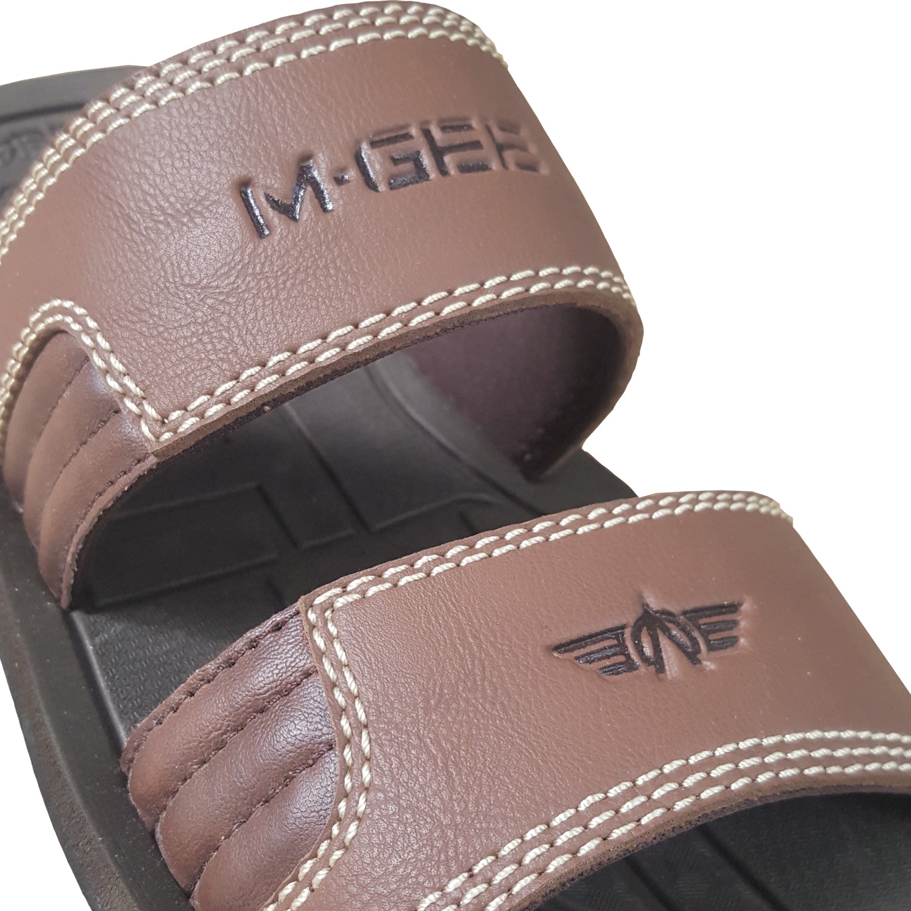 M.Gee Sandal Pria Sendal Casual Mgee Original MG-NARADA Coklat