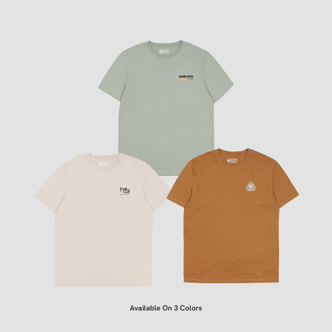 Kaos Pria T-Shirt Oasis C008 C009 C010