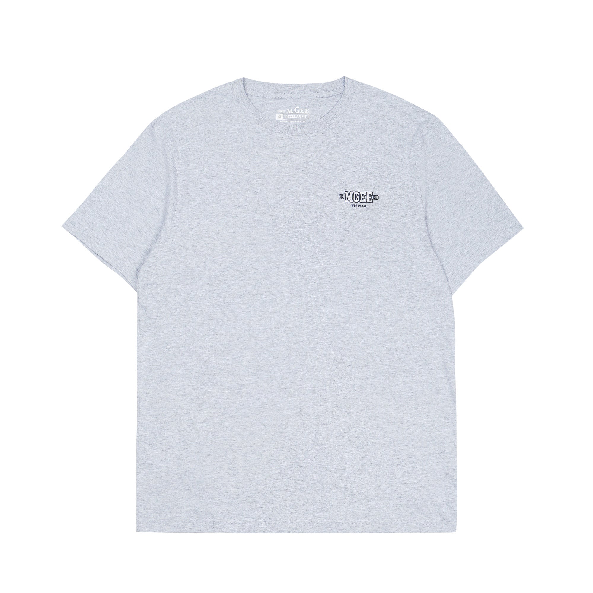 MGee Kaos Pria Hitam Light Grey Dark Mustard Lengan Pendek Oblong T-Shirt Oasis